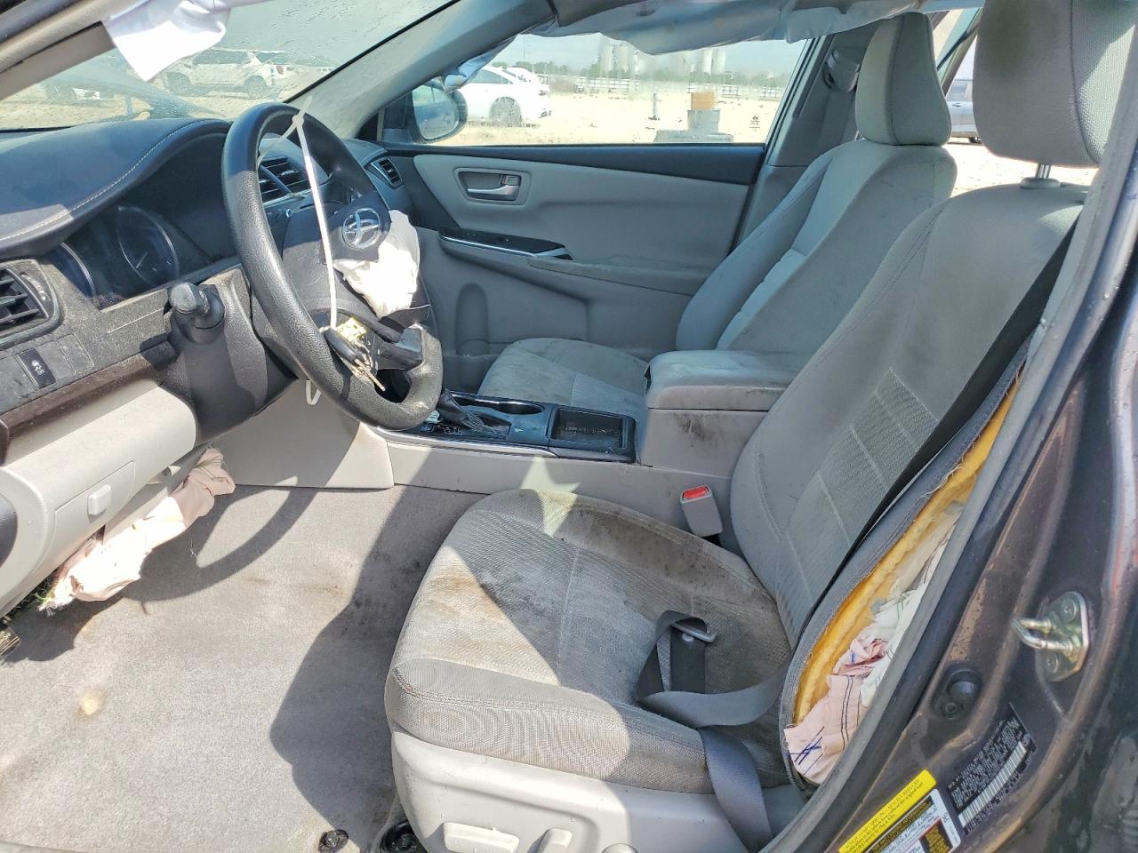 2017 Toyota Camry Le Gray vin: 4T1BF1FK2HU785160