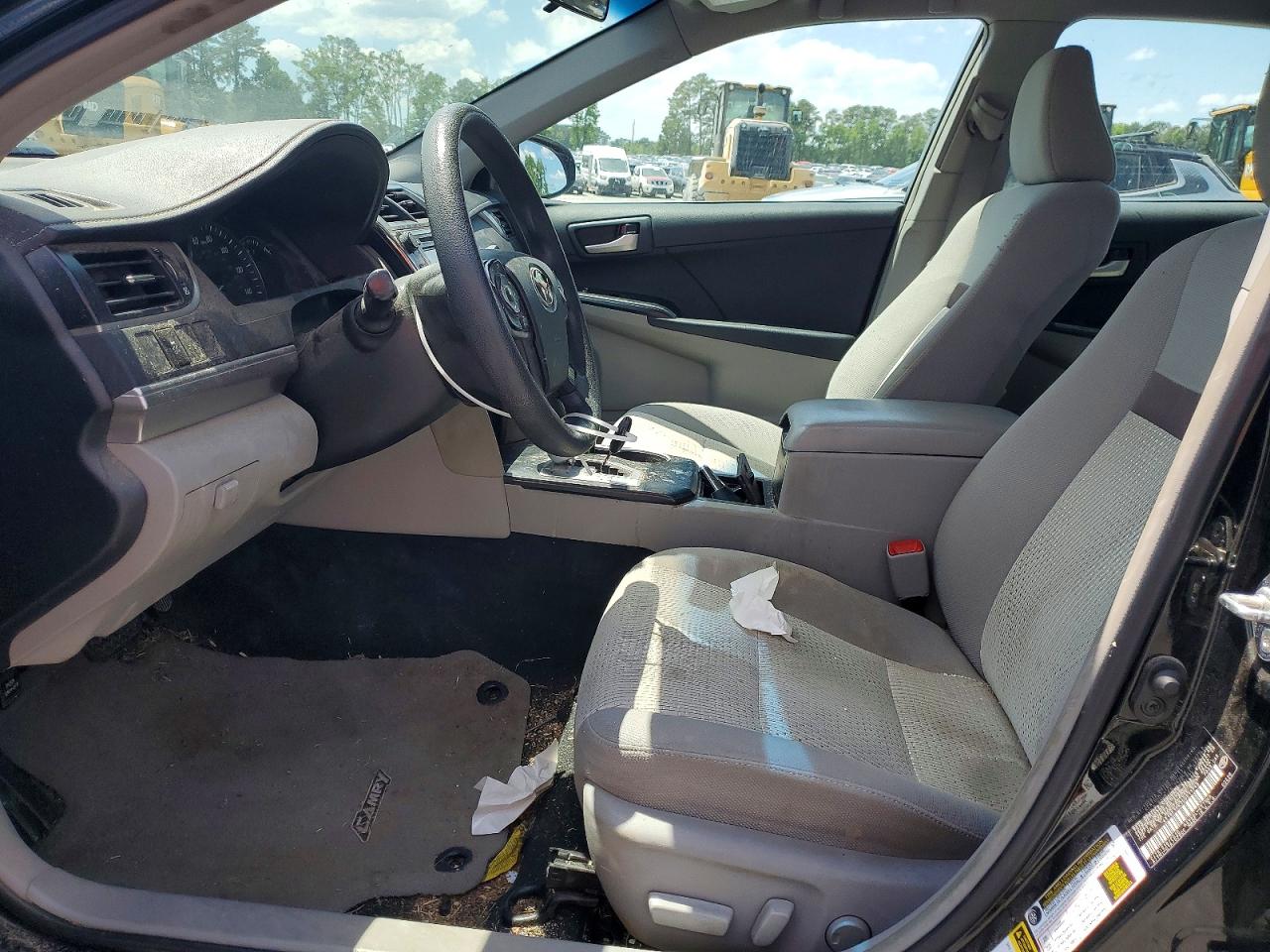 2012 Toyota Camry Le Черный vin: 4T1BF1FK3CU011749