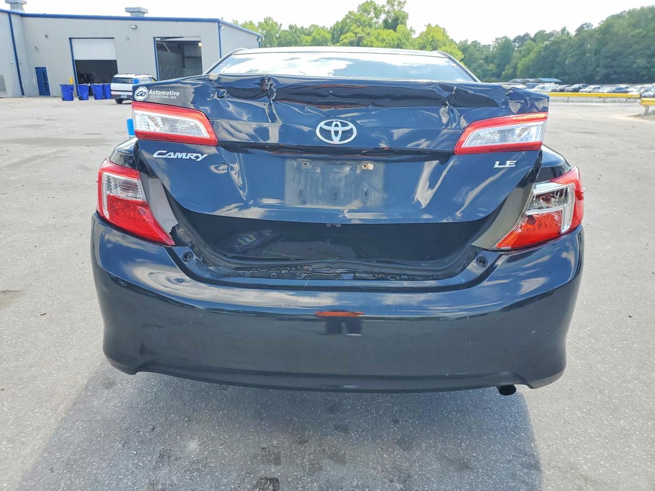 2012 Toyota Camry Le Черный vin: 4T1BF1FK3CU011749