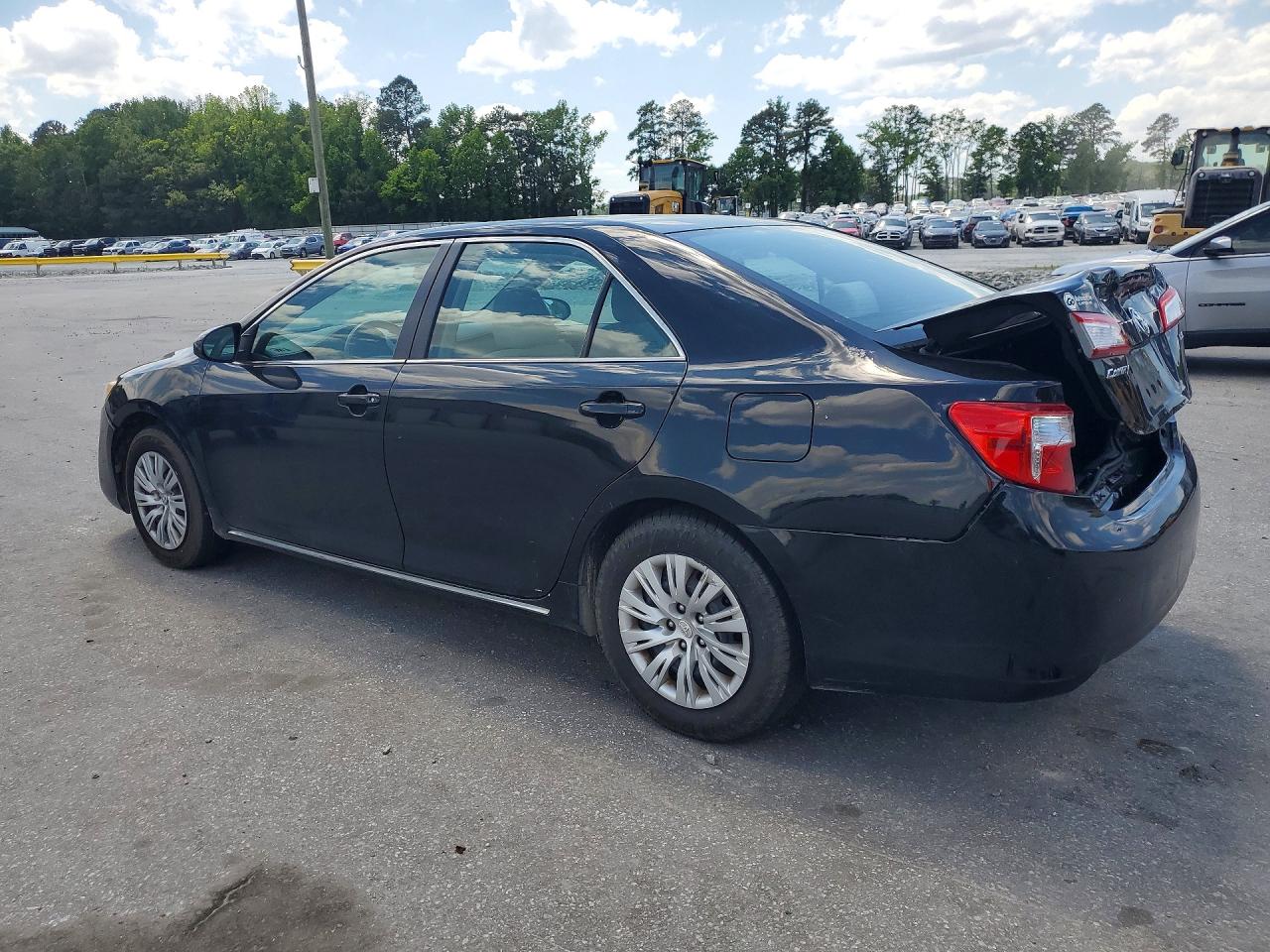 2012 Toyota Camry Le Черный vin: 4T1BF1FK3CU011749