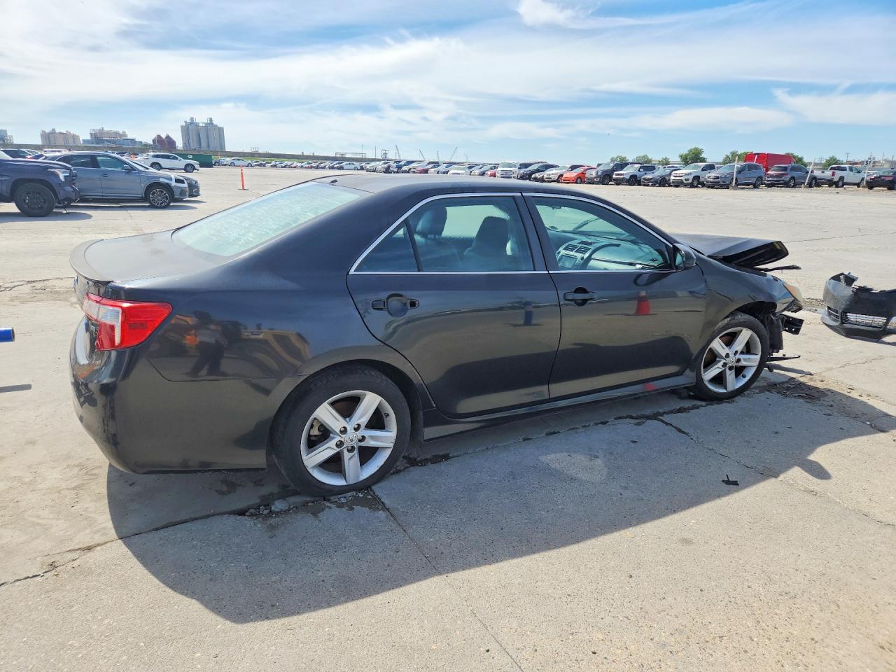 2012 Toyota Camry Se Black vin: 4T1BF1FK3CU014702