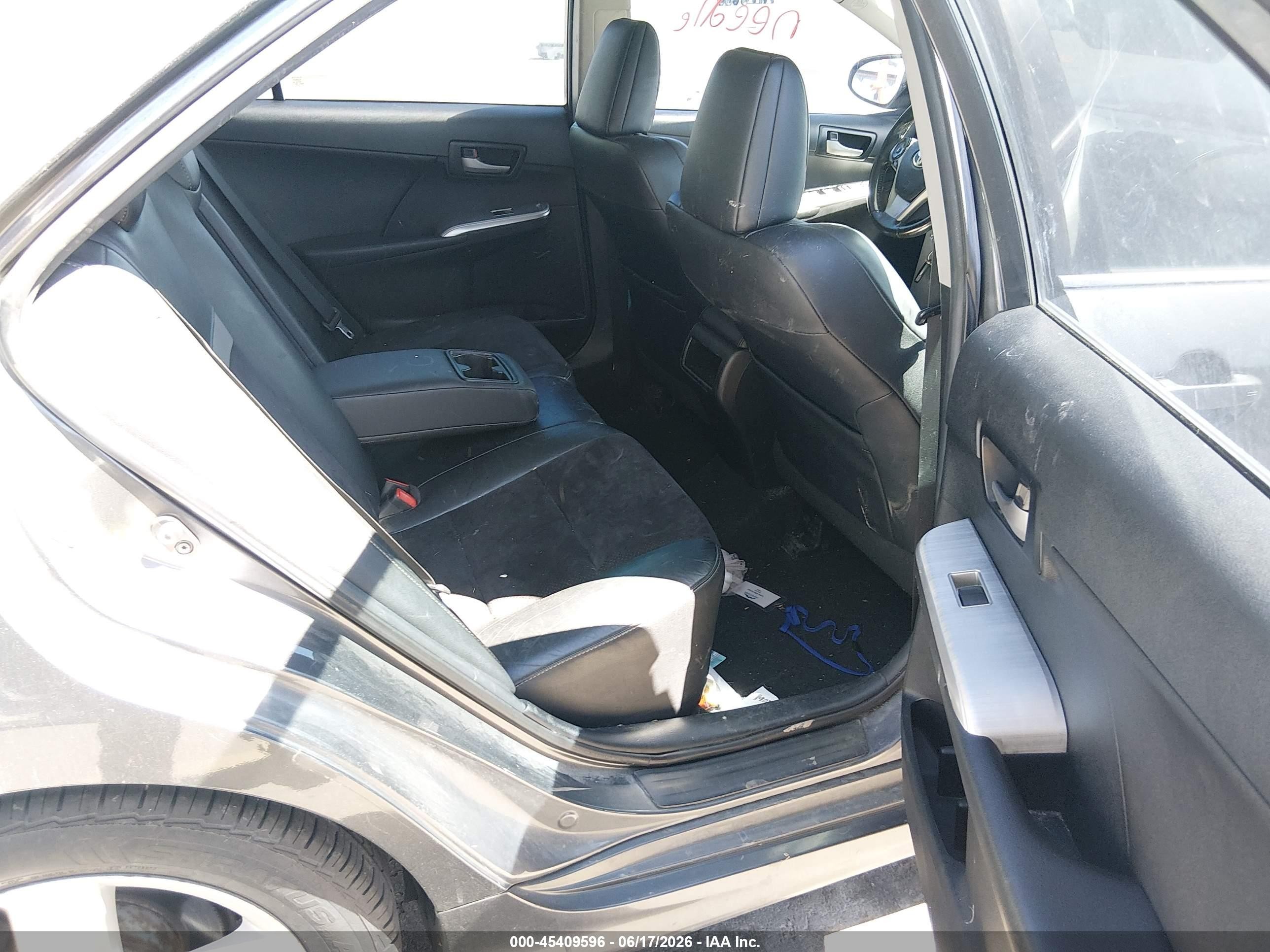 2012 Toyota Camry Se Gray vin: 4T1BF1FK3CU017700