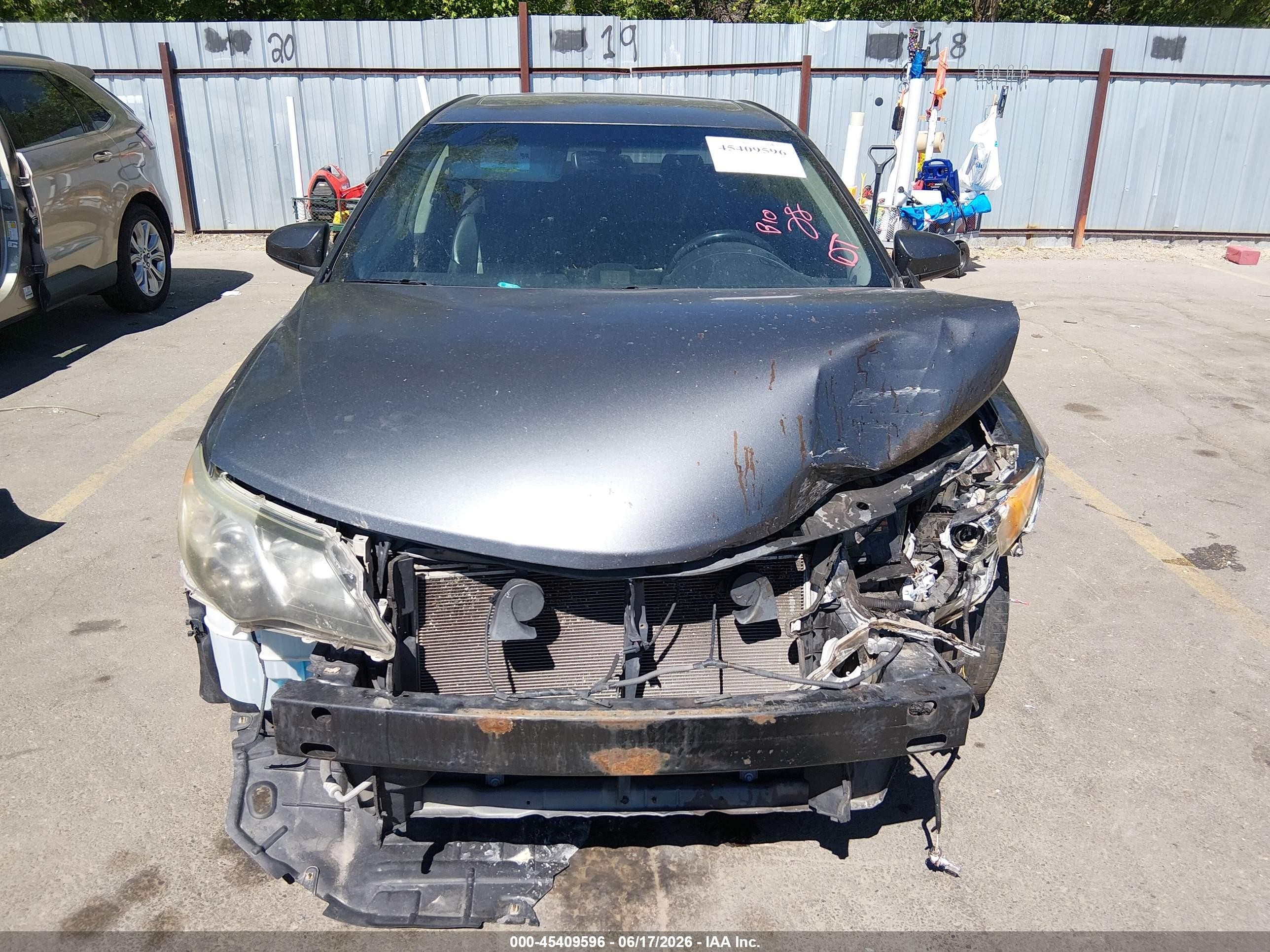 2012 Toyota Camry Se Gray vin: 4T1BF1FK3CU017700