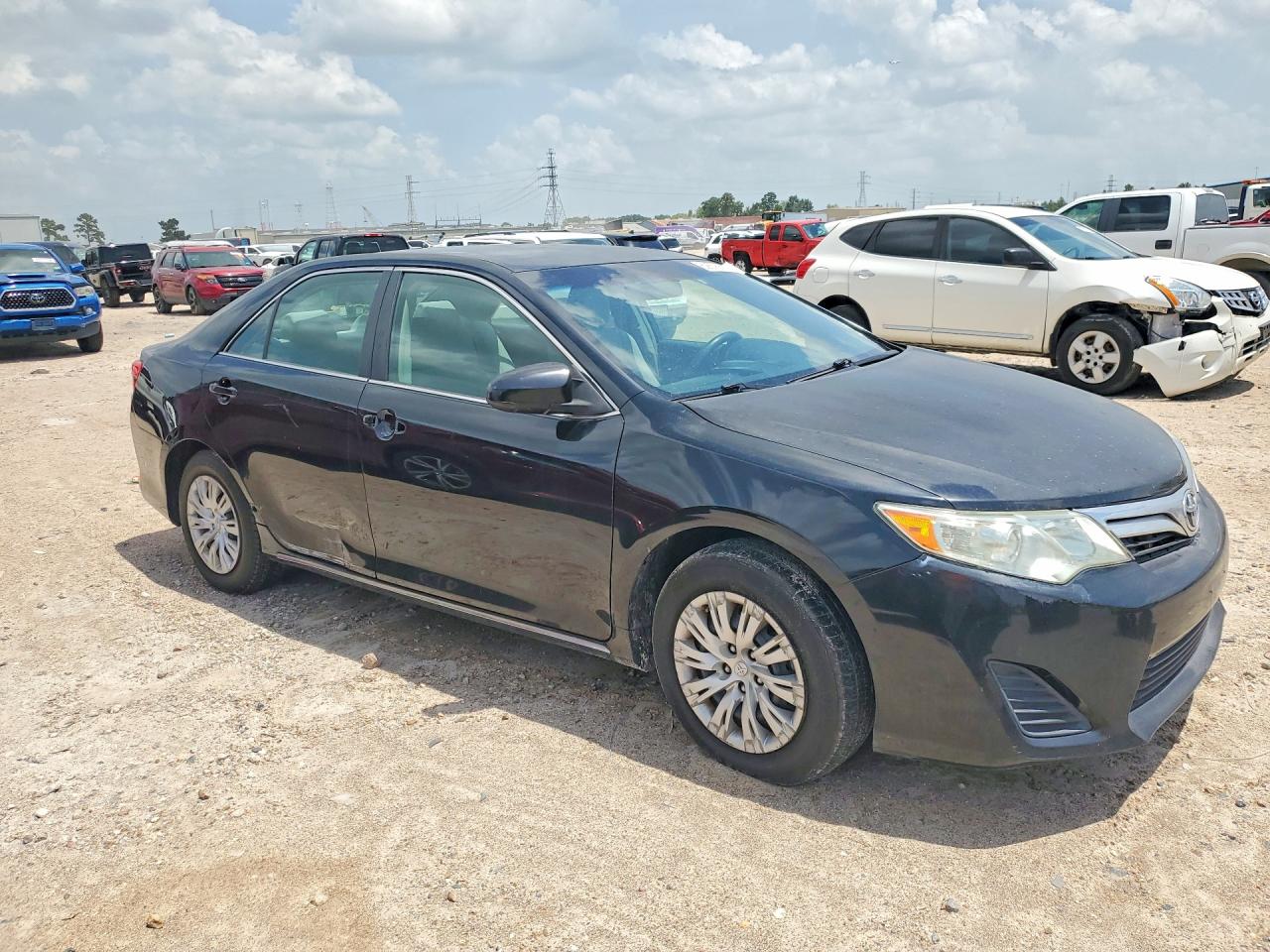2012 Toyota Camry Le Черный vin: 4T1BF1FK3CU019978