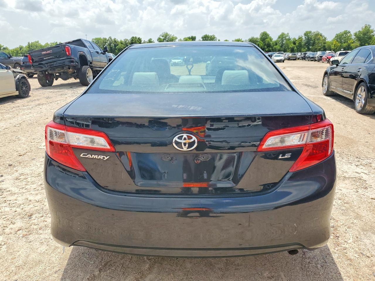 2012 Toyota Camry Le Черный vin: 4T1BF1FK3CU019978