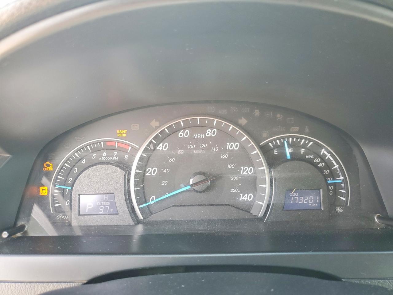 2012 Toyota Camry Le Черный vin: 4T1BF1FK3CU019978