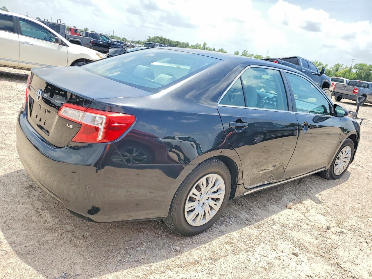 2012 Toyota Camry Le Черный vin: 4T1BF1FK3CU019978