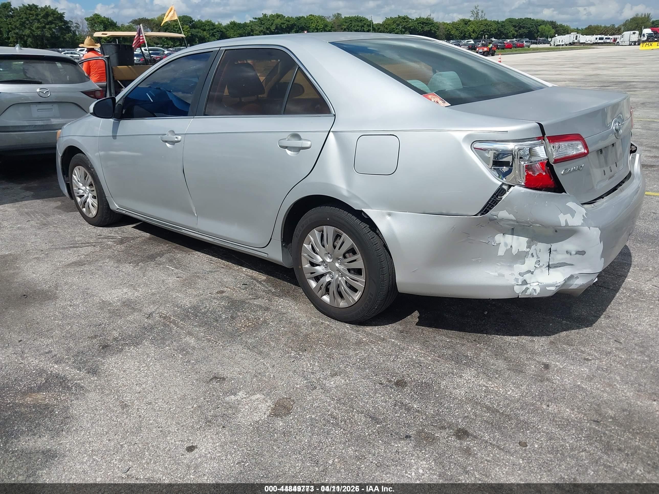 2012 Toyota Camry Le Silver vin: 4T1BF1FK3CU020600