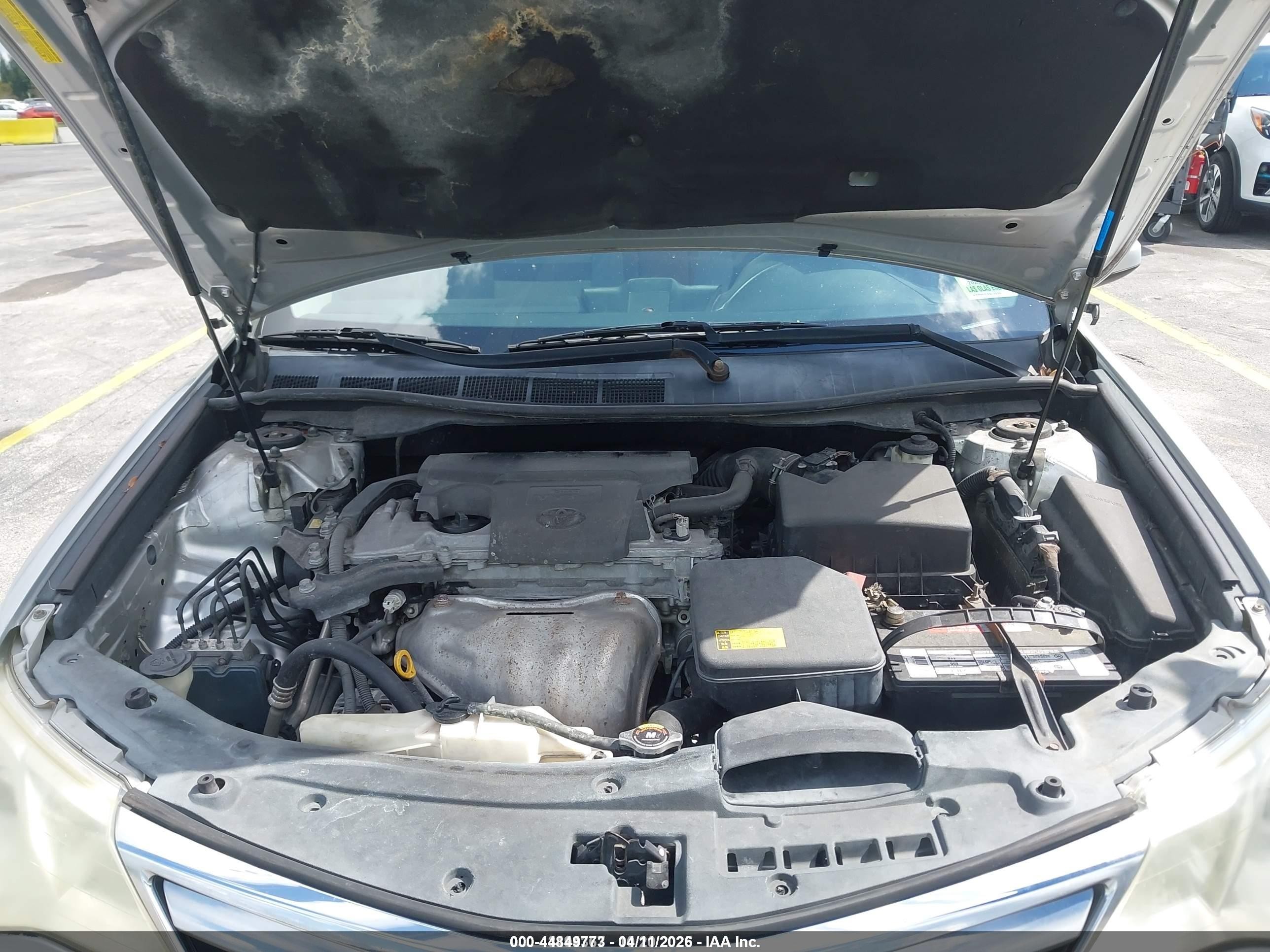 2012 Toyota Camry Le Silver vin: 4T1BF1FK3CU020600