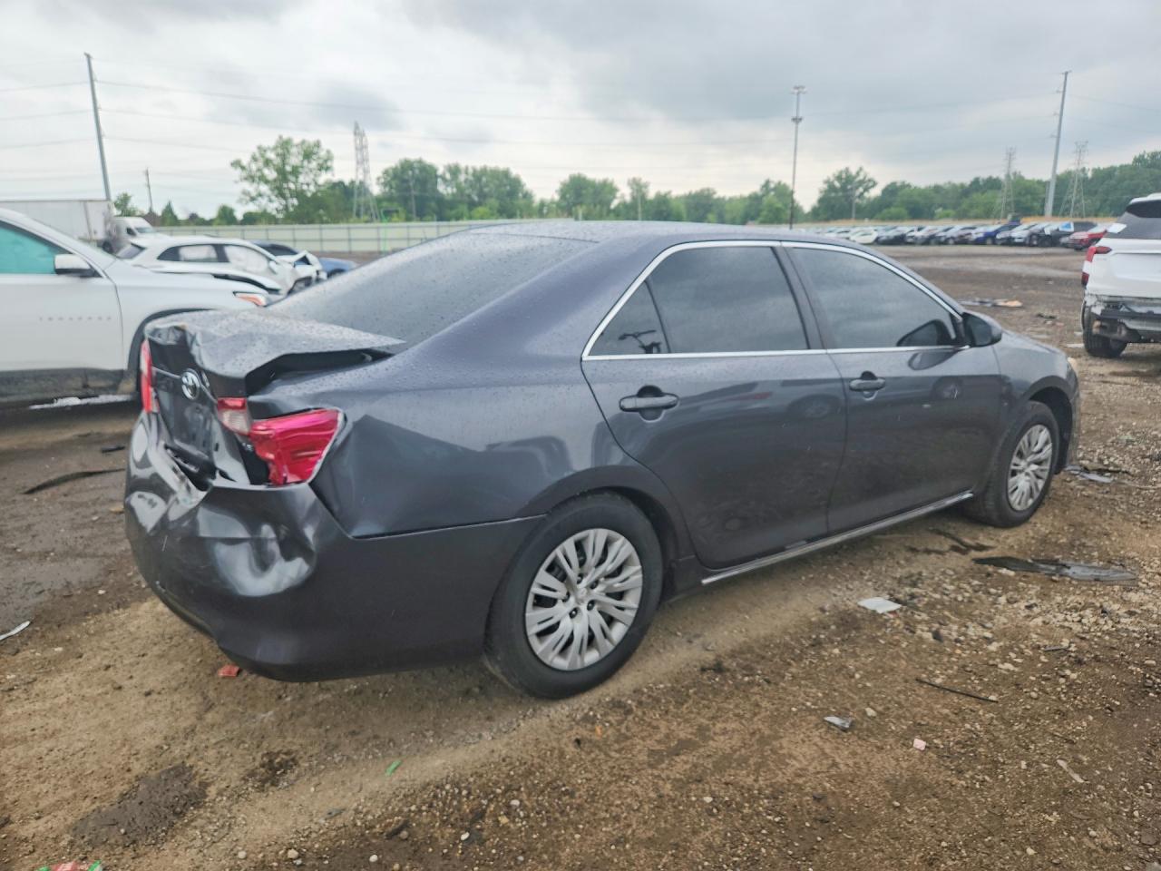 2012 Toyota Camry Le Gray vin: 4T1BF1FK3CU021701