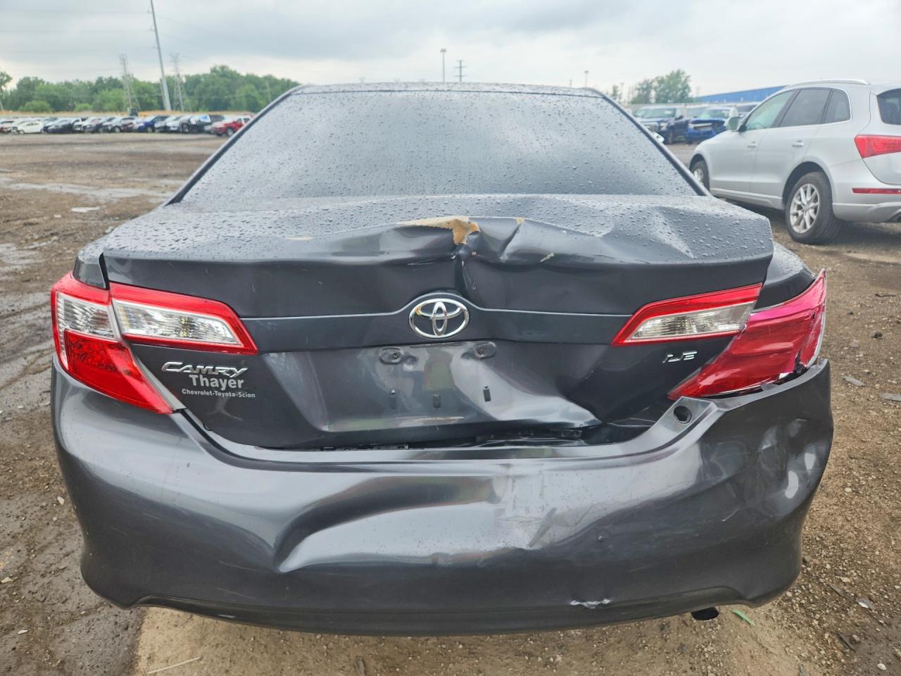 2012 Toyota Camry Le Gray vin: 4T1BF1FK3CU021701