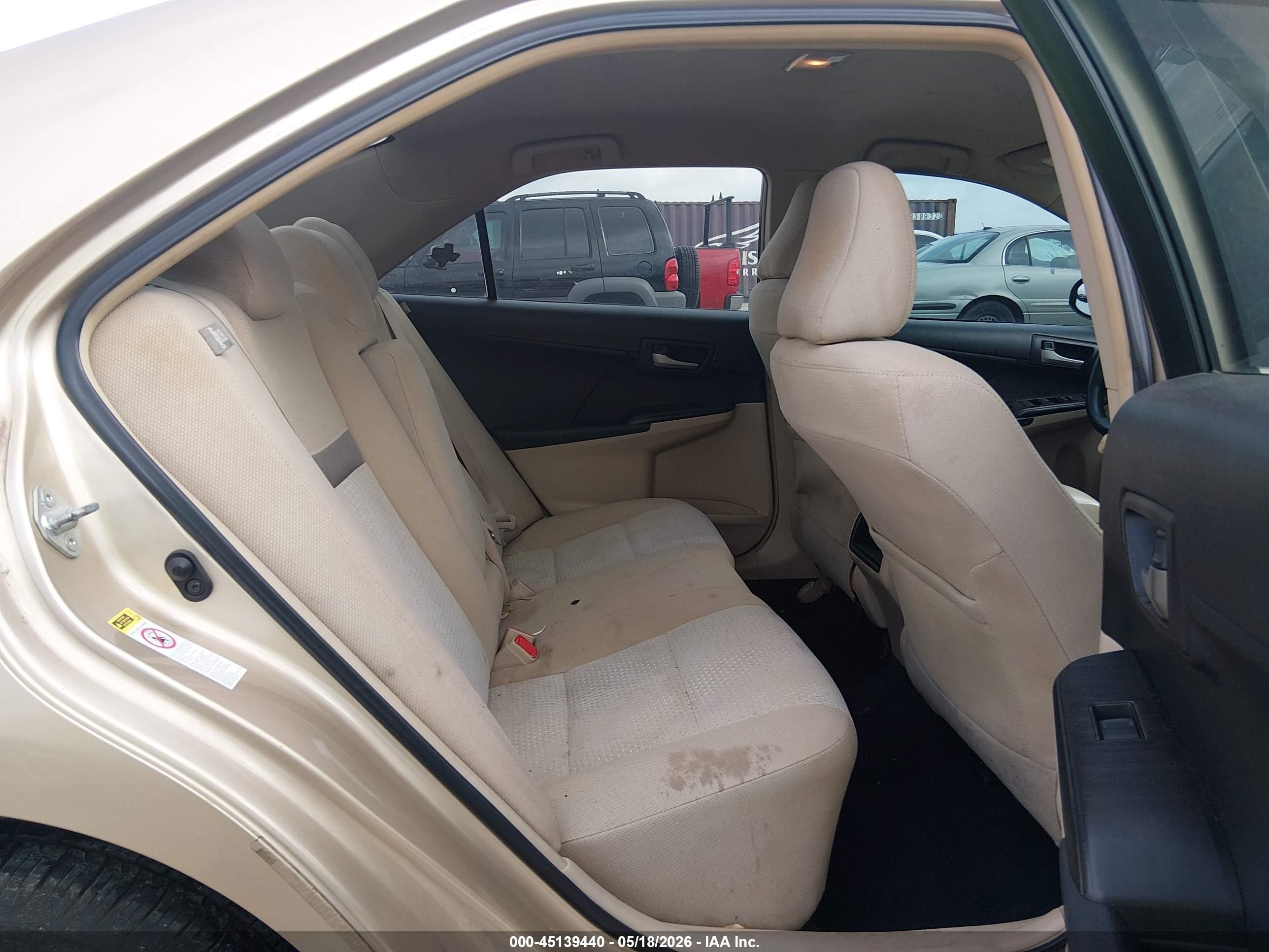 2012 Toyota Camry Le Brown vin: 4T1BF1FK3CU031497