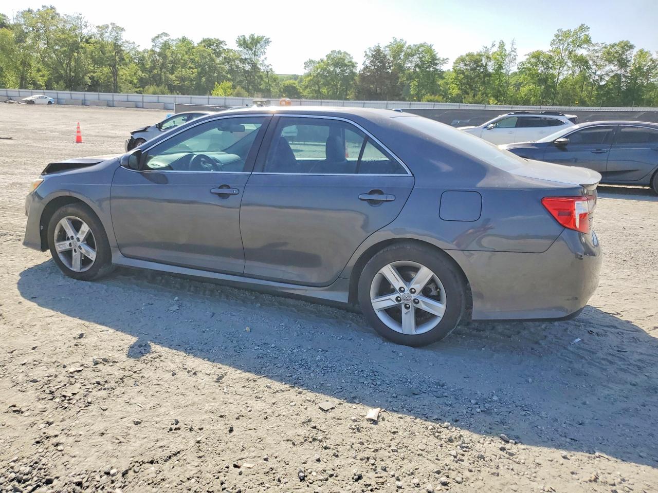 2012 Toyota Camry Se Gray vin: 4T1BF1FK3CU032035