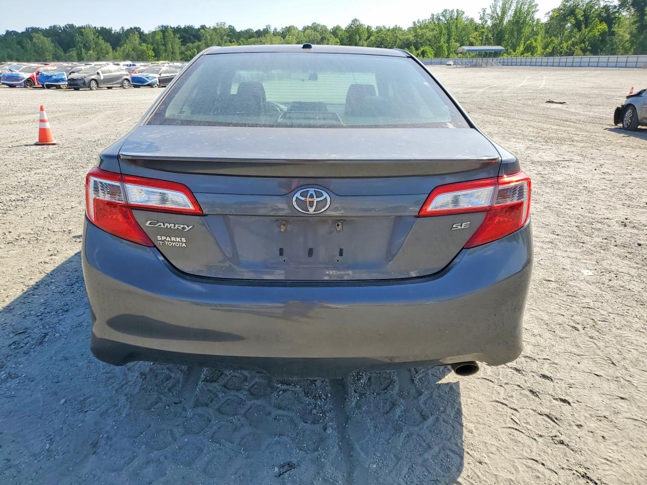 2012 Toyota Camry Se Gray vin: 4T1BF1FK3CU032035