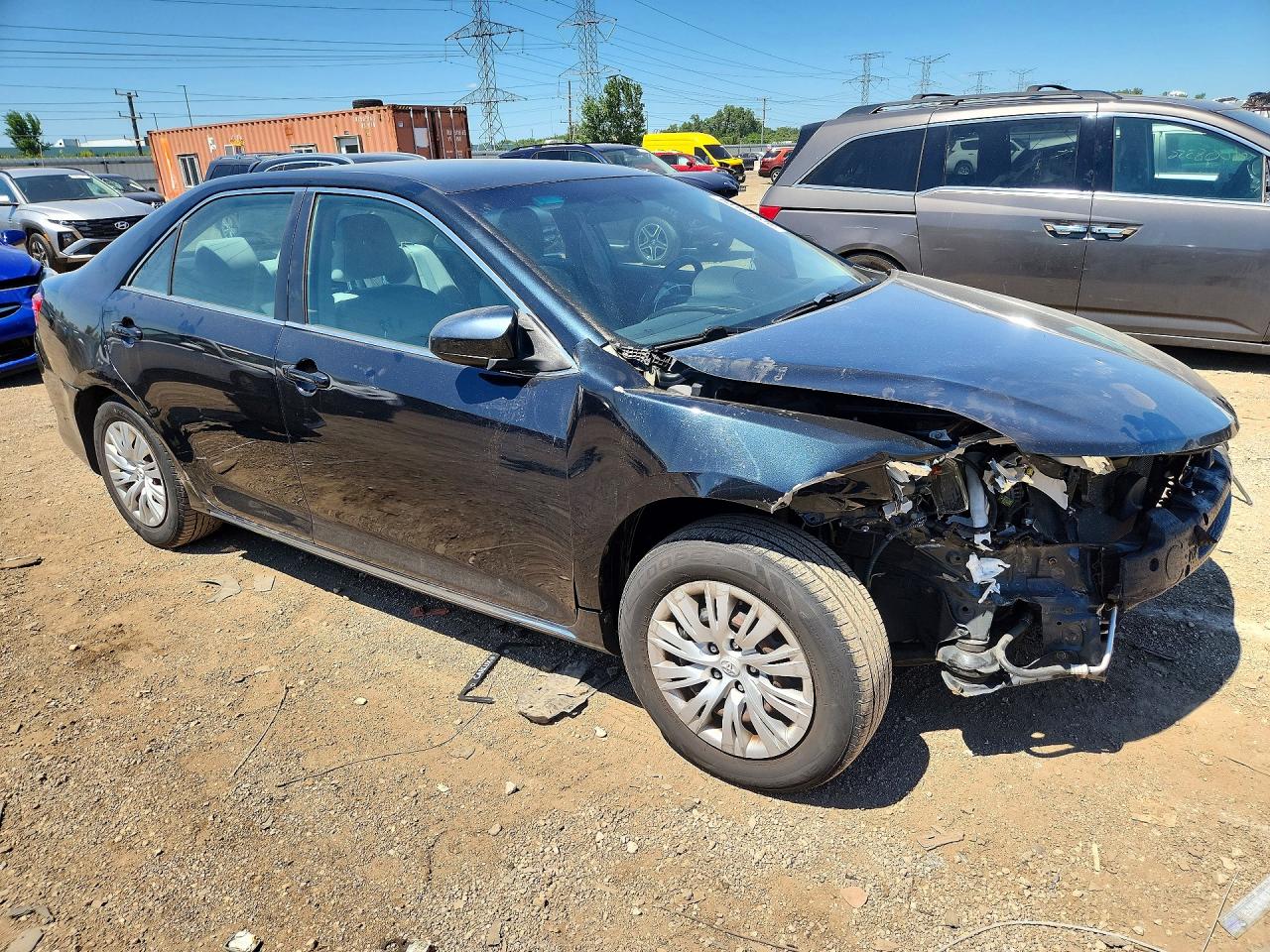 2012 Toyota Camry Le Black vin: 4T1BF1FK3CU035145