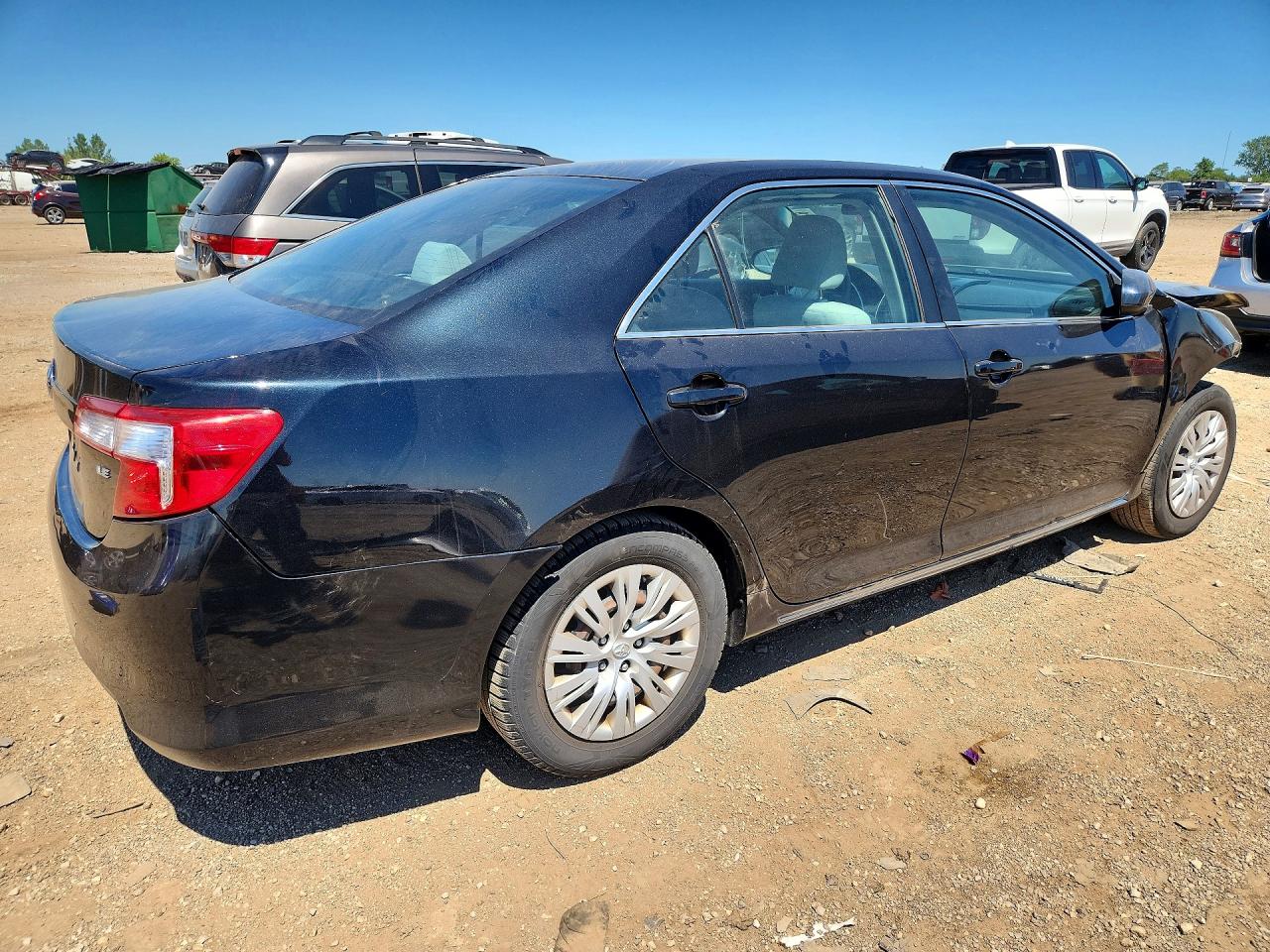 2012 Toyota Camry Le Black vin: 4T1BF1FK3CU035145