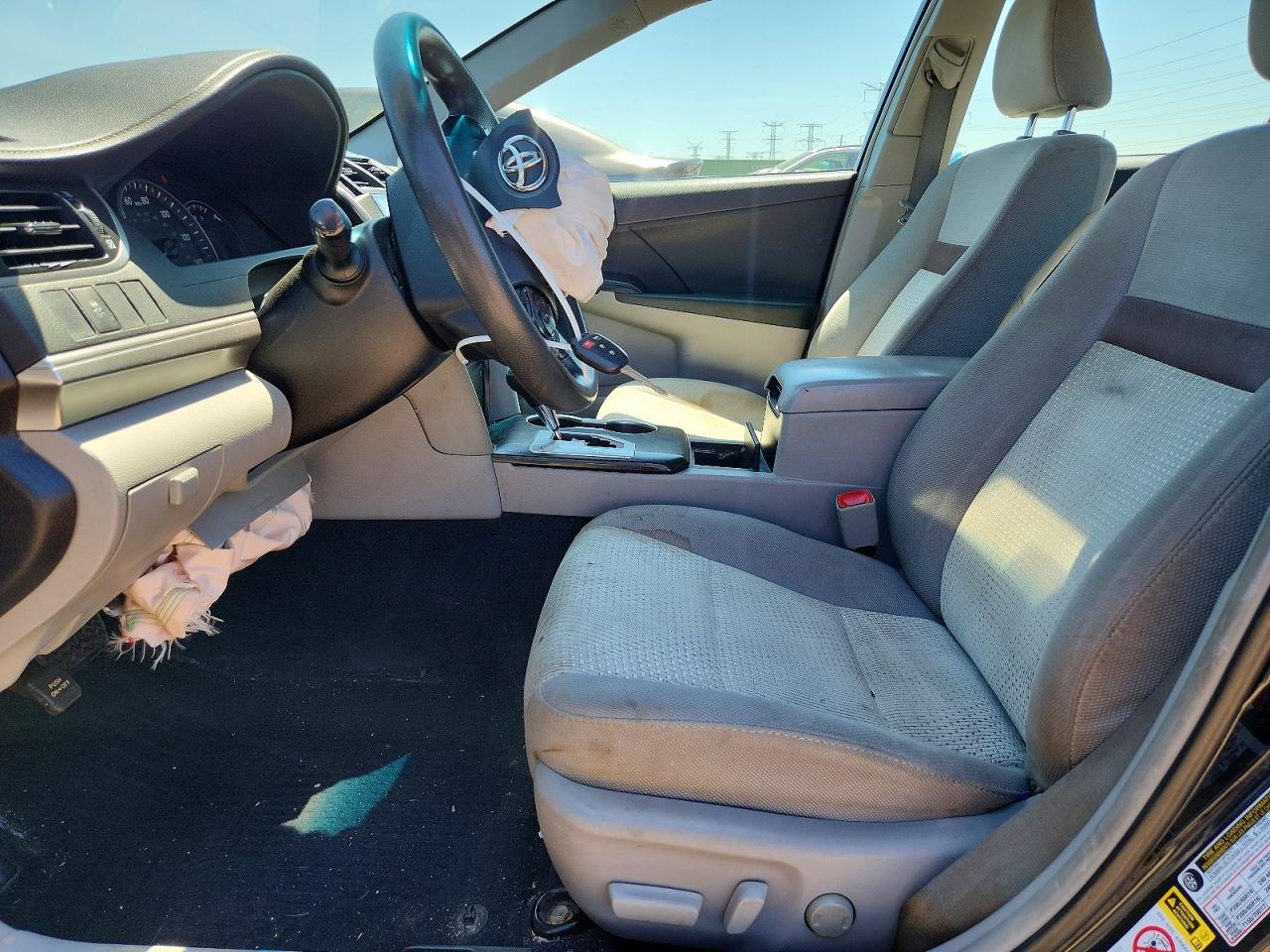 2012 Toyota Camry Le Black vin: 4T1BF1FK3CU035145