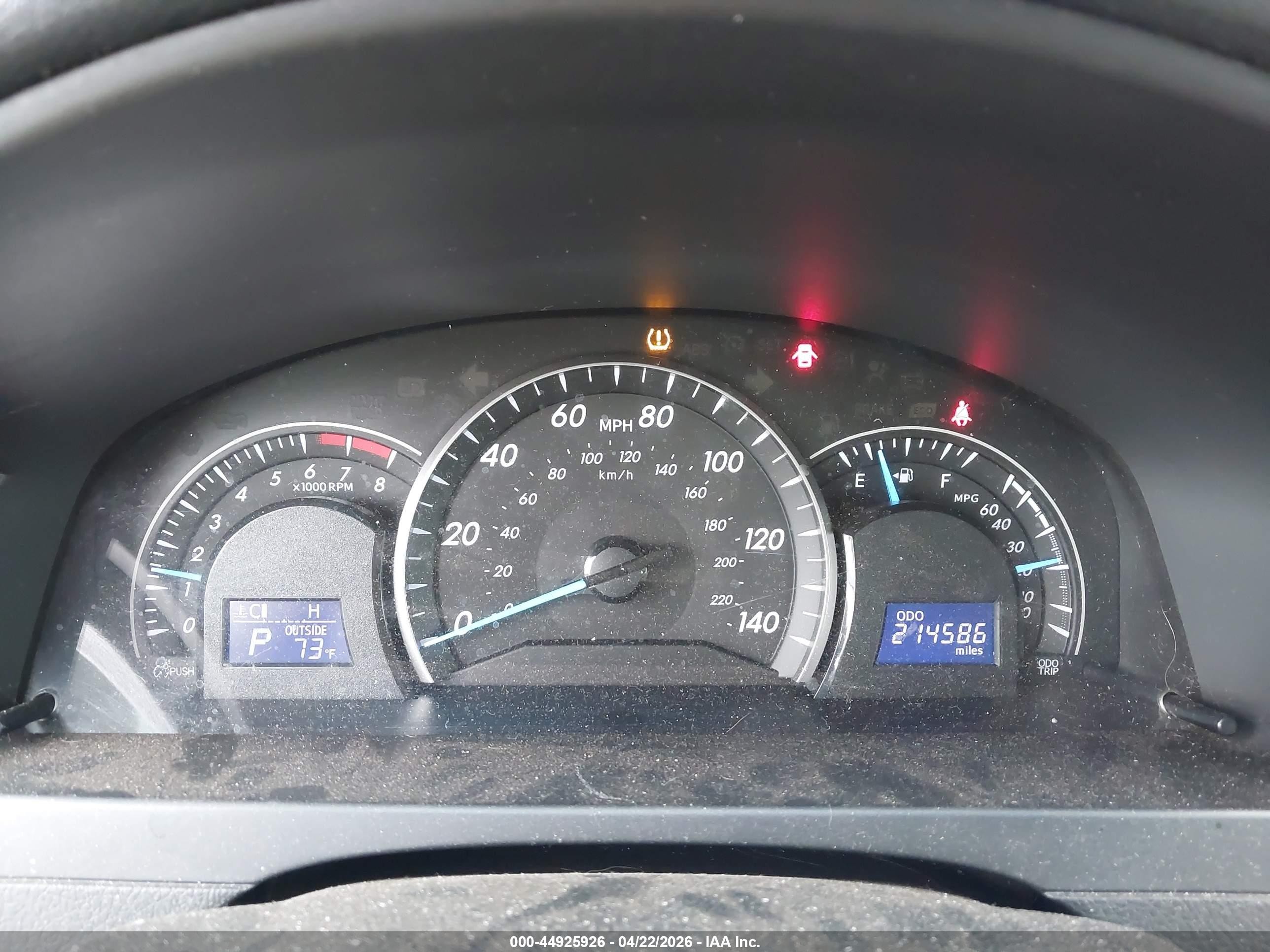 2012 Toyota Camry Le Silver vin: 4T1BF1FK3CU041592