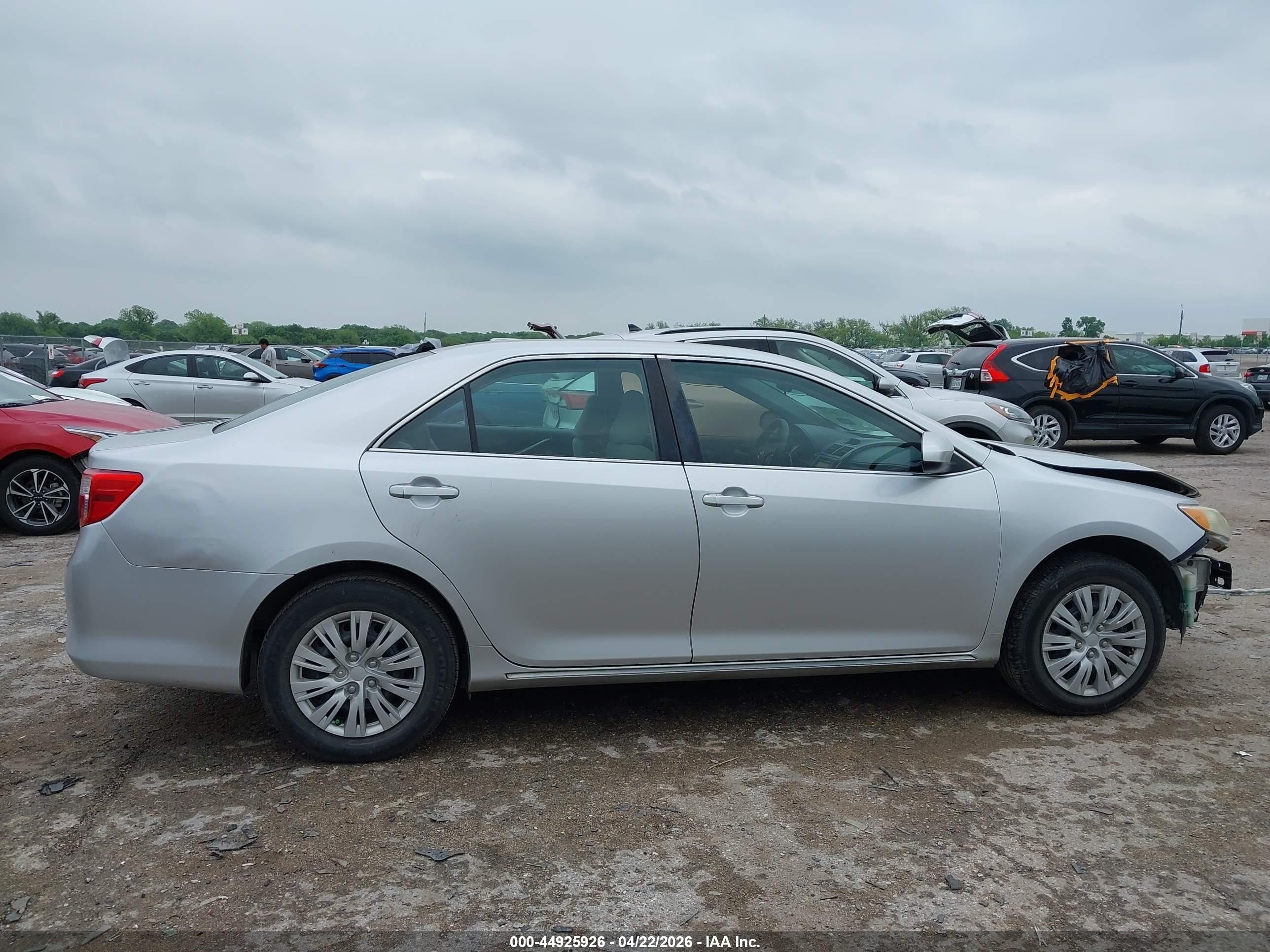 2012 Toyota Camry Le Silver vin: 4T1BF1FK3CU041592
