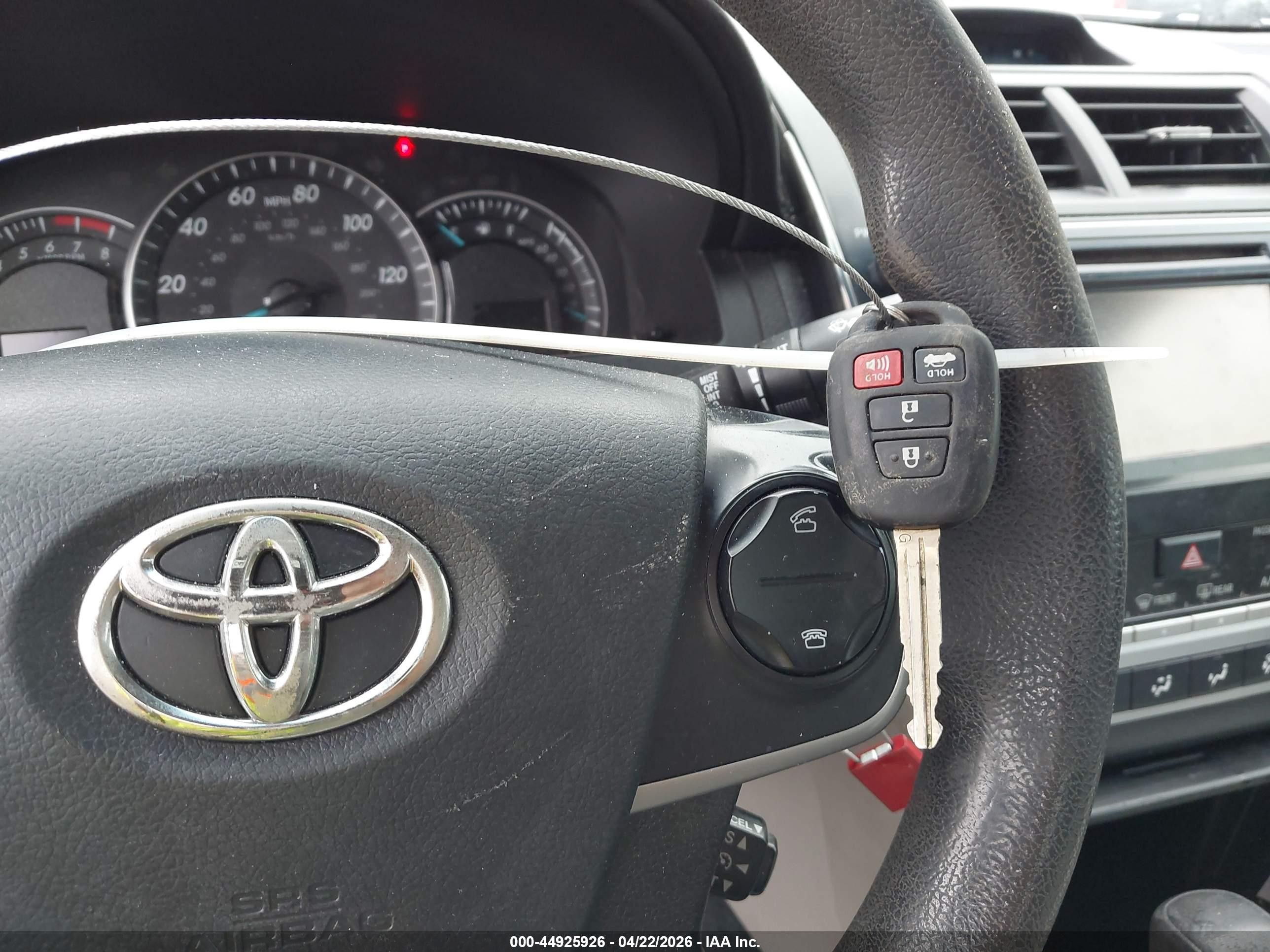 2012 Toyota Camry Le Silver vin: 4T1BF1FK3CU041592