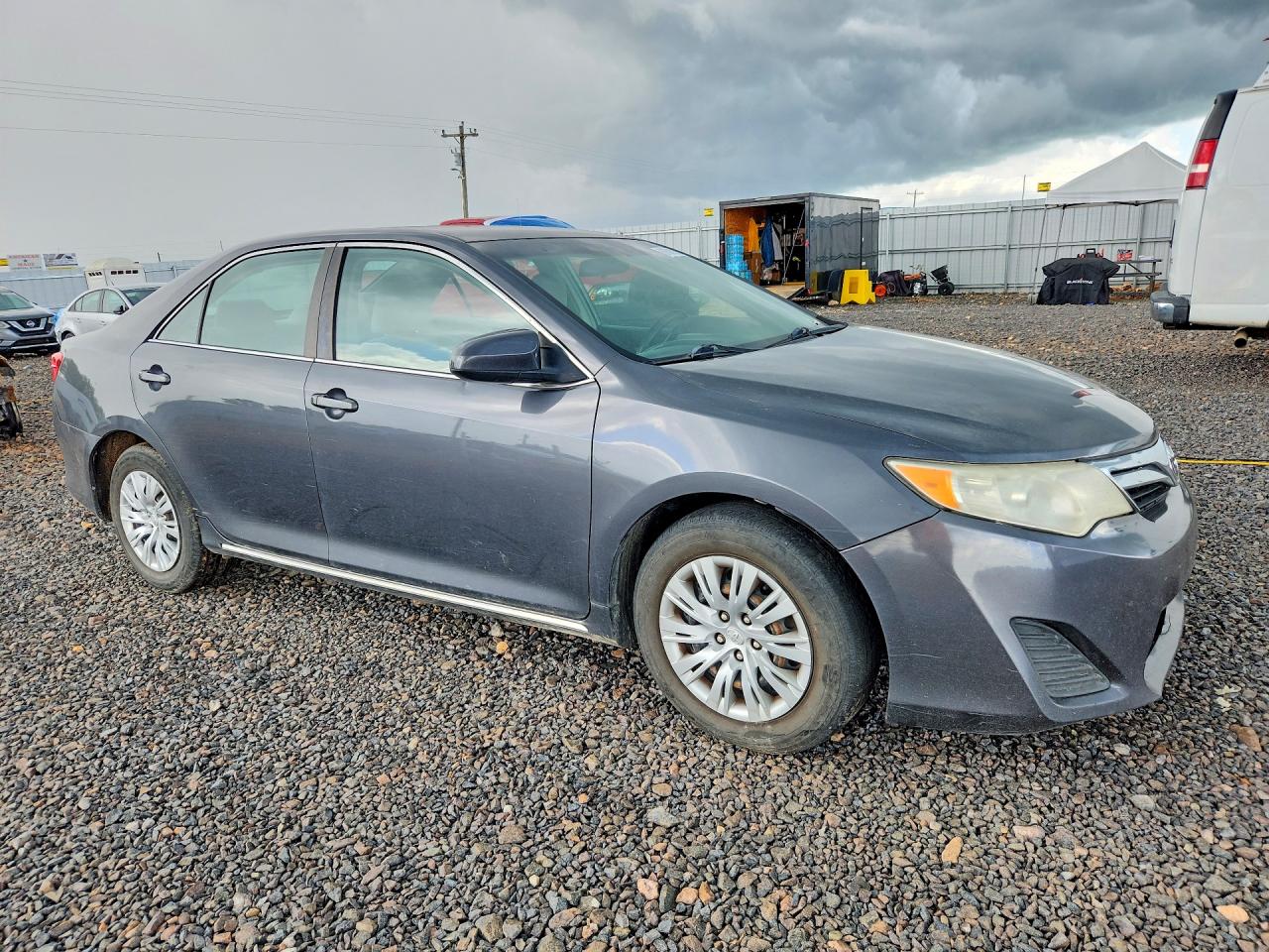 2012 Toyota Camry Le Gray vin: 4T1BF1FK3CU045836