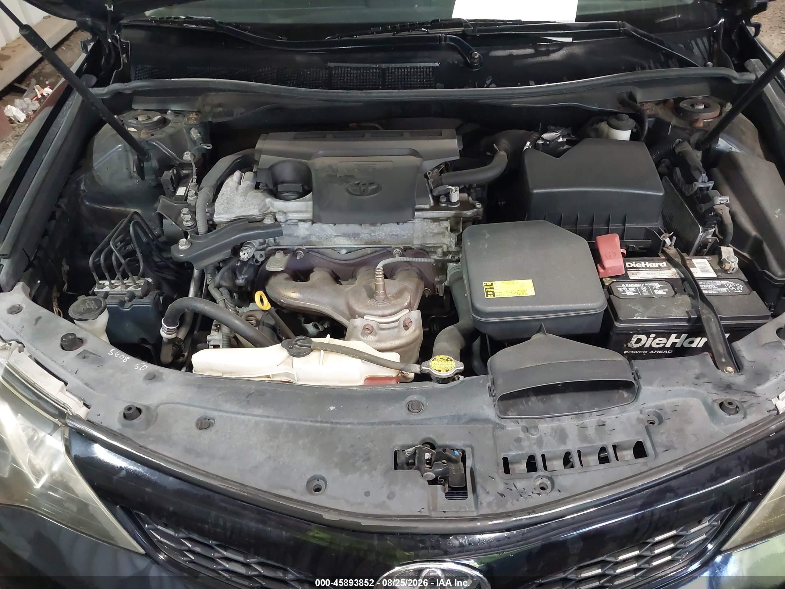 2012 Toyota Camry Se Black vin: 4T1BF1FK3CU046467