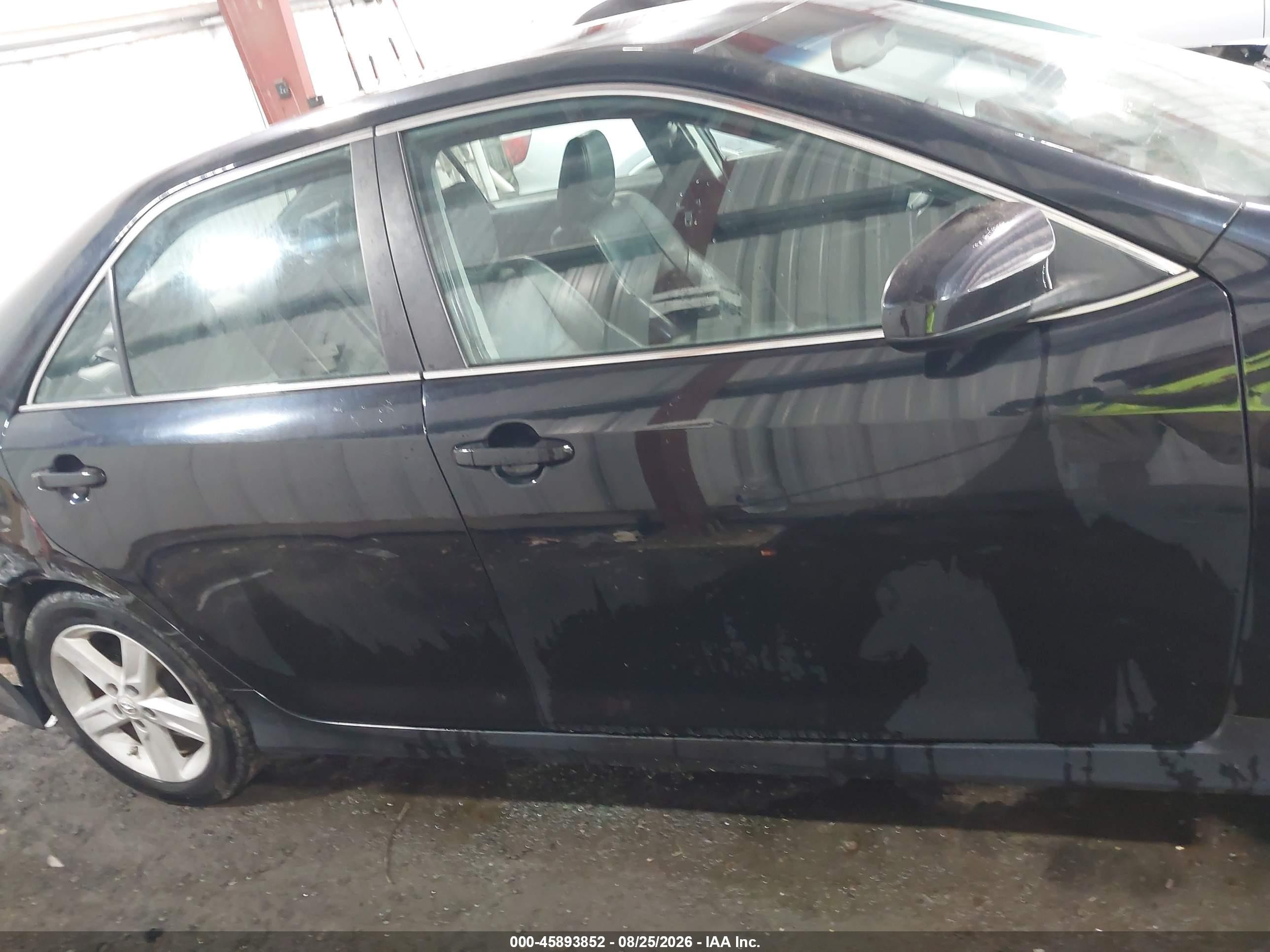2012 Toyota Camry Se Black vin: 4T1BF1FK3CU046467