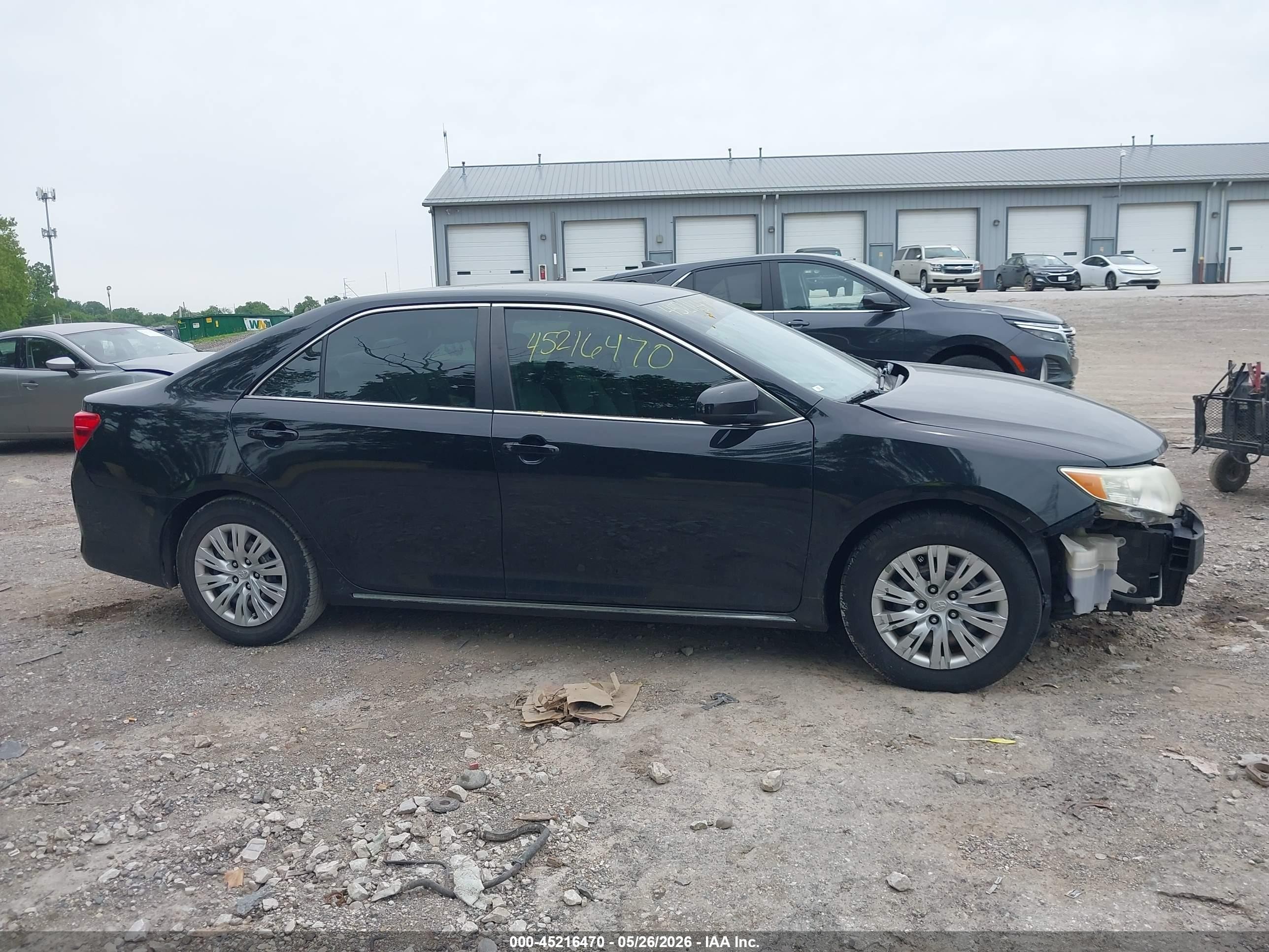 2012 Toyota Camry Le Black vin: 4T1BF1FK3CU053869