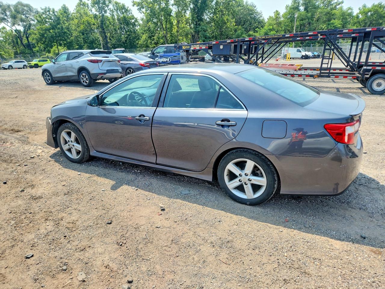 2012 Toyota Camry Se Gray vin: 4T1BF1FK3CU059378