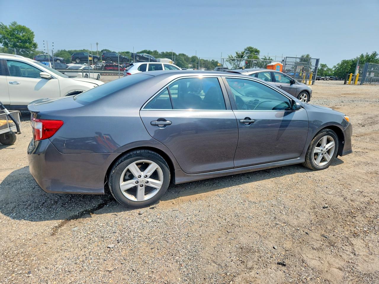 2012 Toyota Camry Se Gray vin: 4T1BF1FK3CU059378