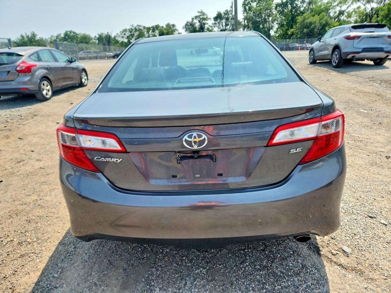 2012 Toyota Camry Se Gray vin: 4T1BF1FK3CU059378