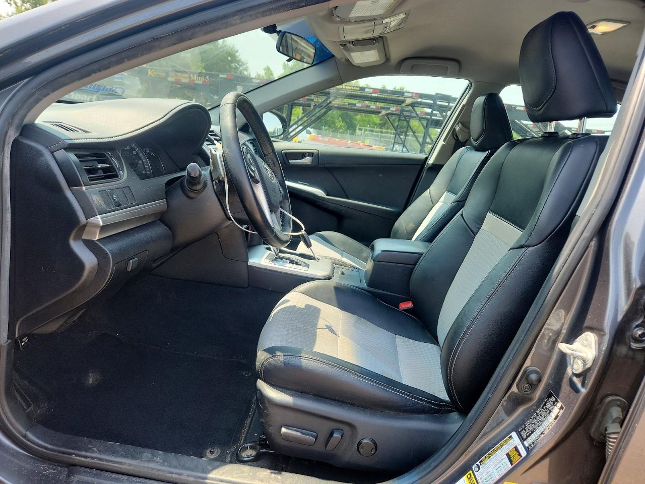 2012 Toyota Camry Se Gray vin: 4T1BF1FK3CU059378