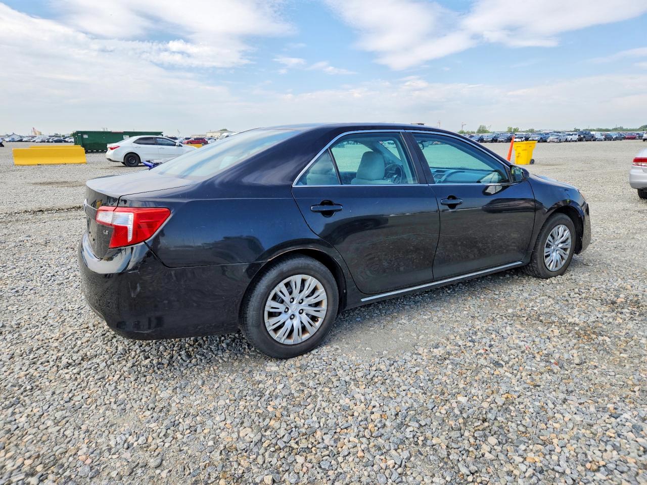 2012 Toyota Camry Le Черный vin: 4T1BF1FK3CU059817