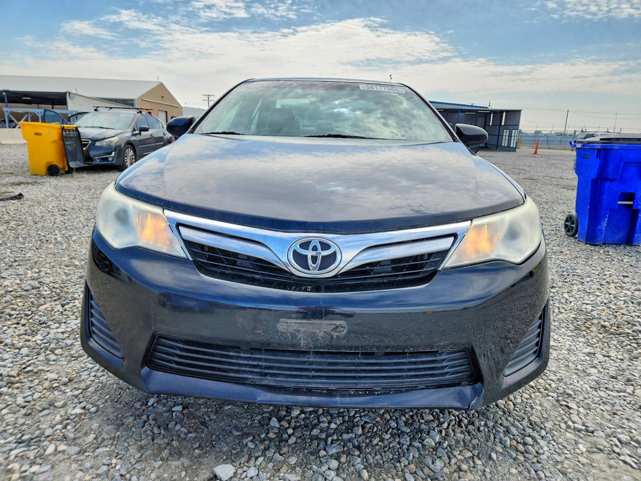 2012 Toyota Camry Le Черный vin: 4T1BF1FK3CU059817