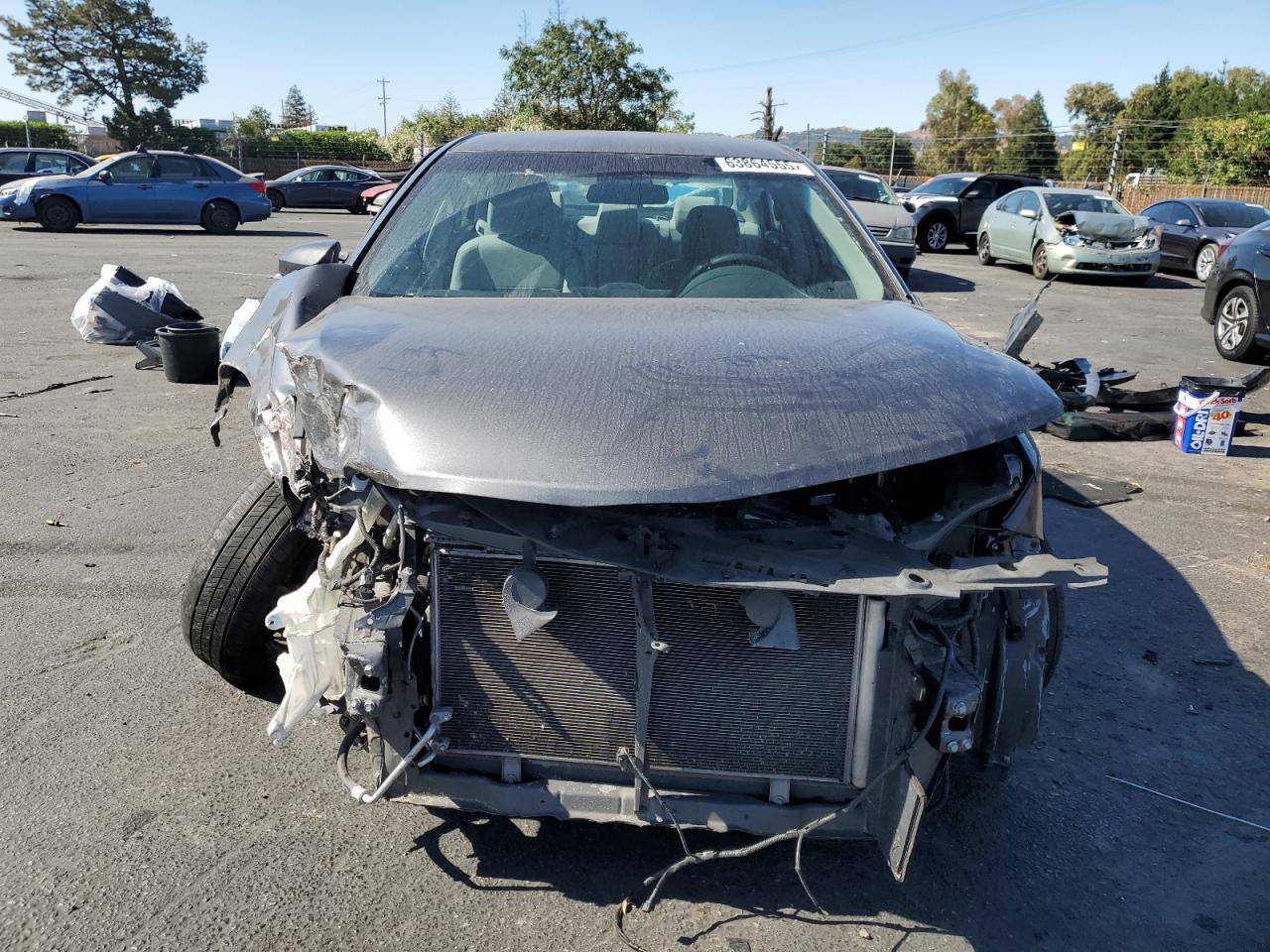 2012 Toyota Camry Base Gray vin: 4T1BF1FK3CU060966