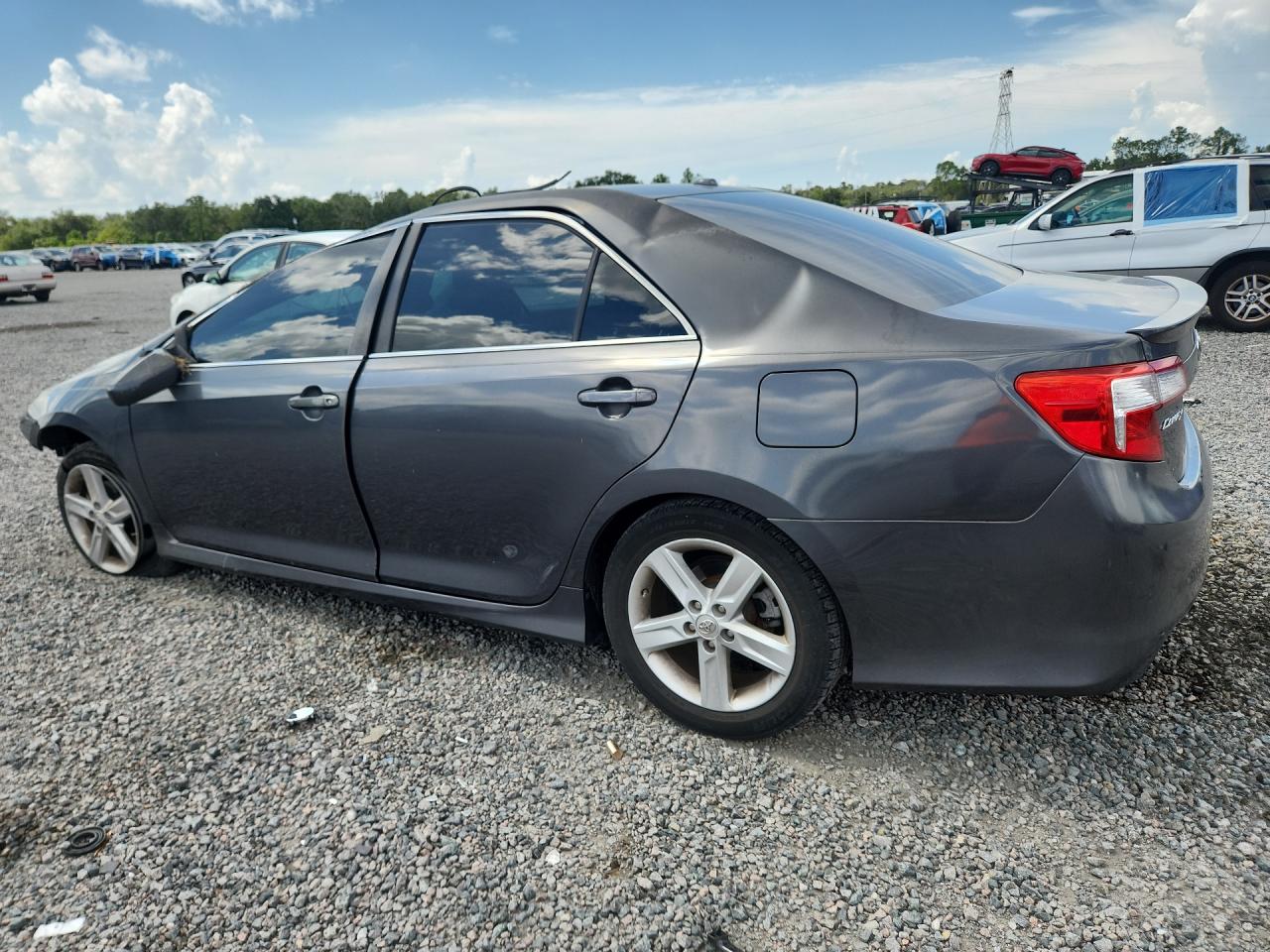 2012 Toyota Camry Se Gray vin: 4T1BF1FK3CU079632