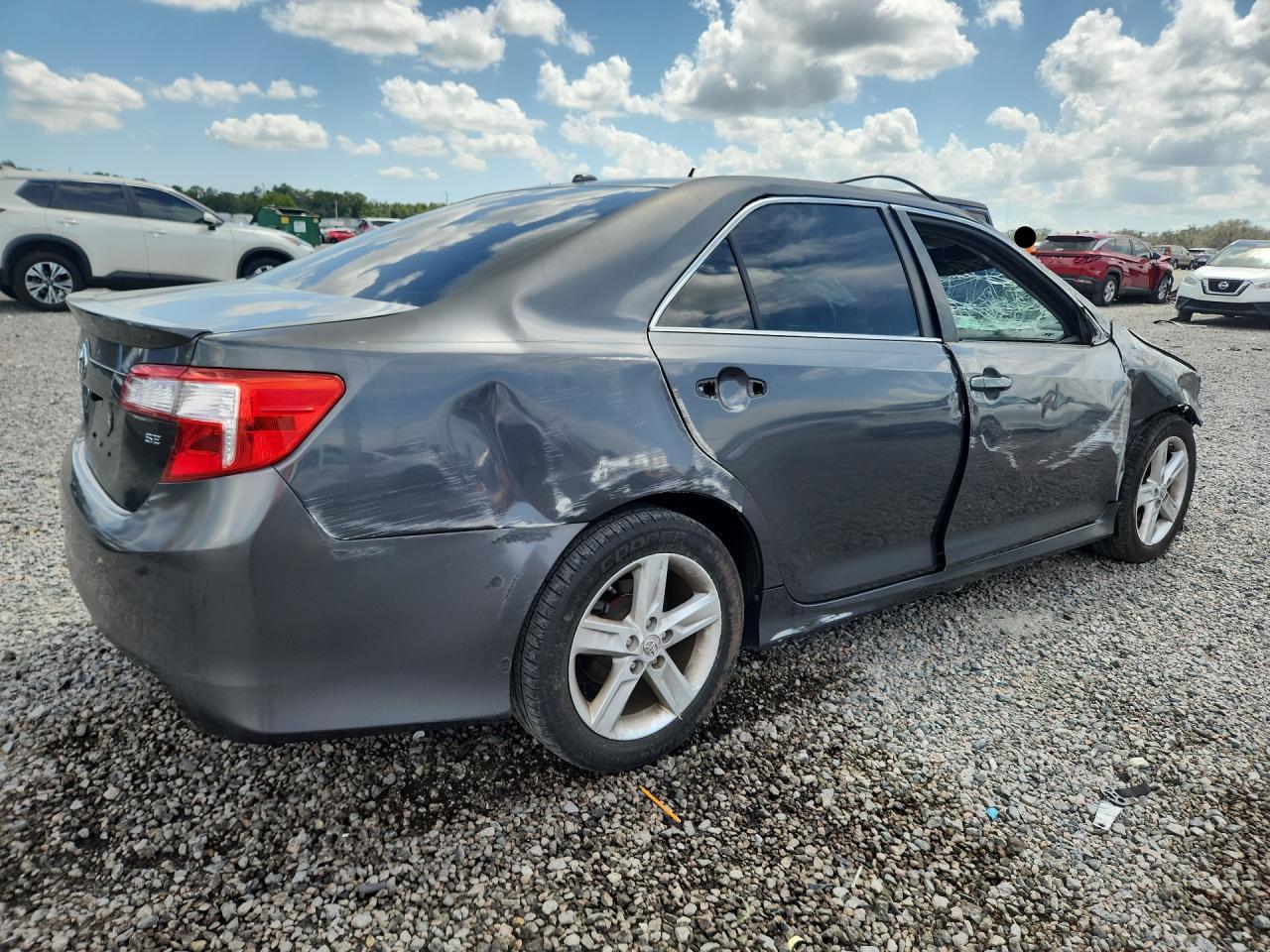 2012 Toyota Camry Se Gray vin: 4T1BF1FK3CU079632