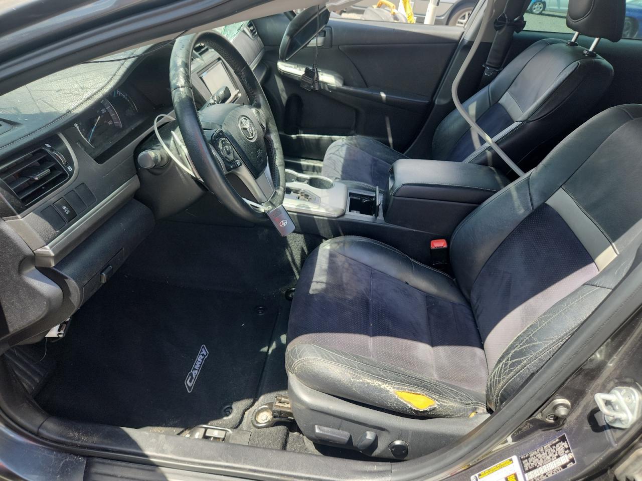 2012 Toyota Camry Se Gray vin: 4T1BF1FK3CU079632