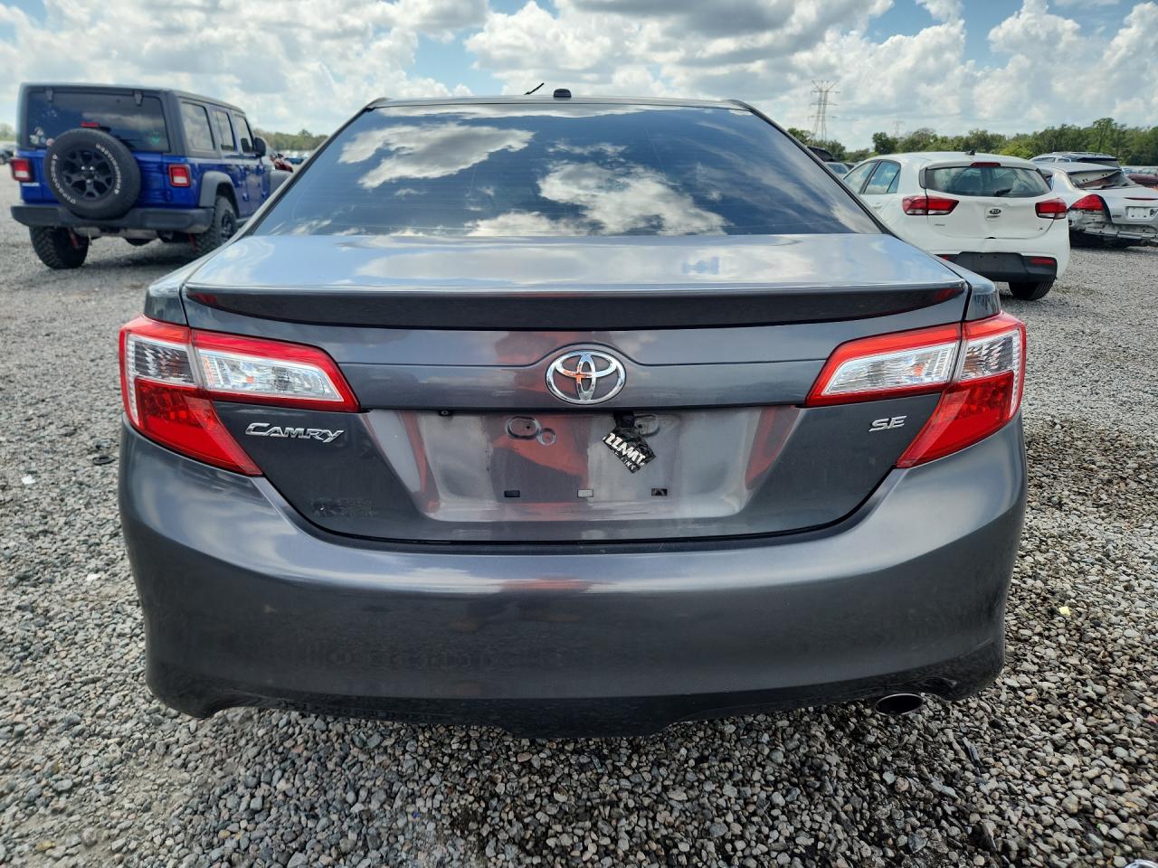 2012 Toyota Camry Se Gray vin: 4T1BF1FK3CU079632