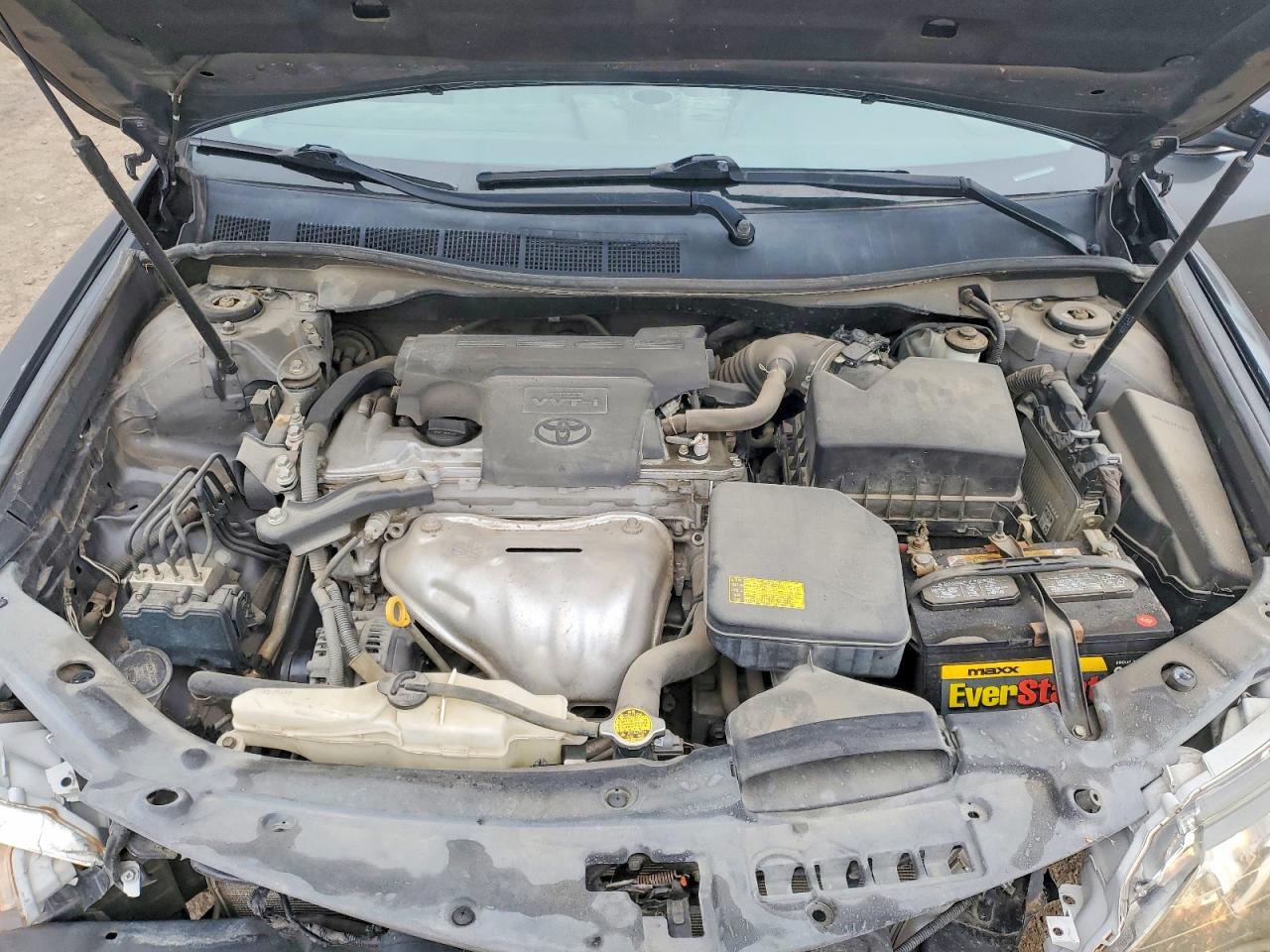 2012 Toyota Camry Le Серый vin: 4T1BF1FK3CU083406