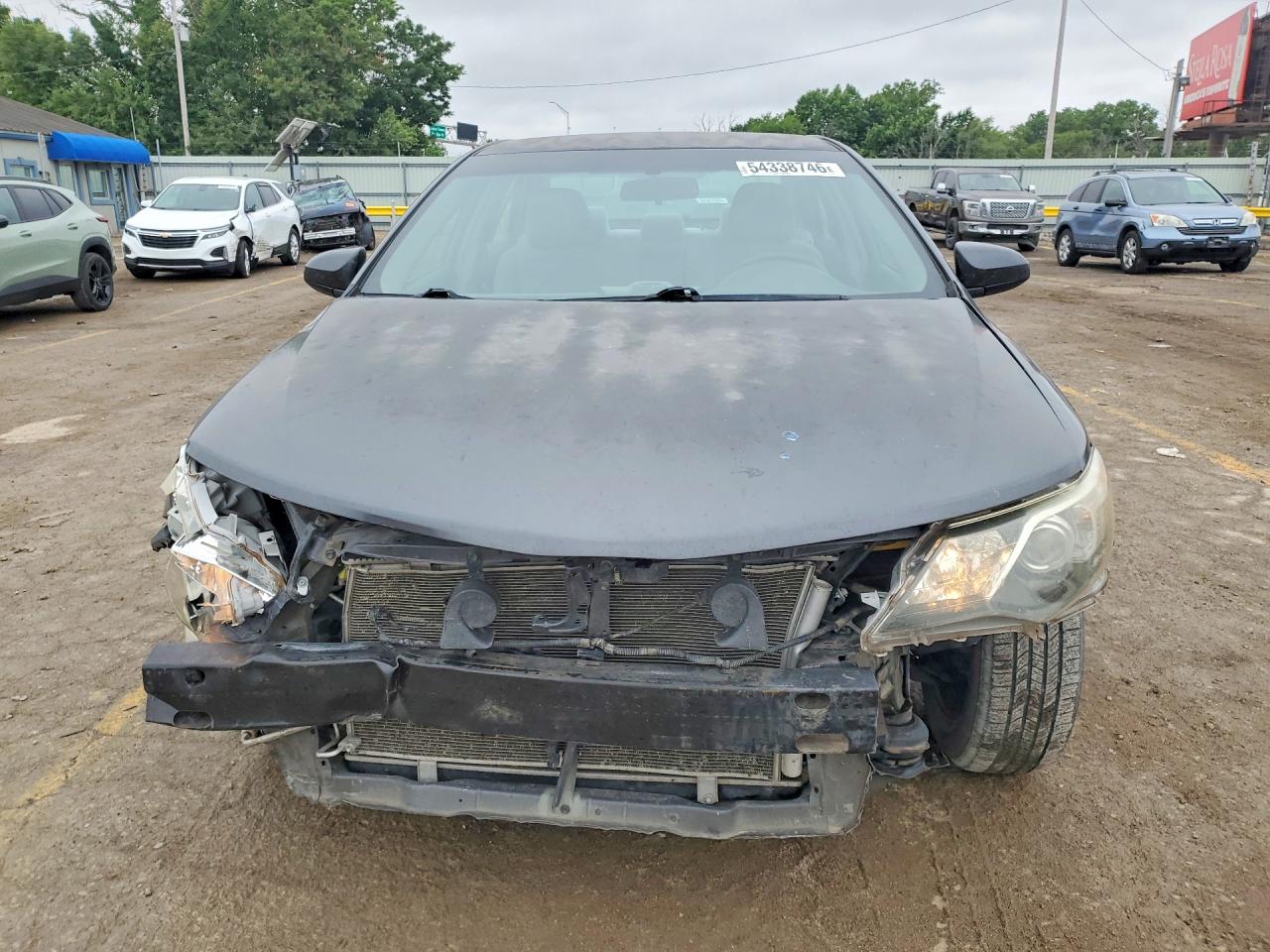 2012 Toyota Camry Le Серый vin: 4T1BF1FK3CU083406