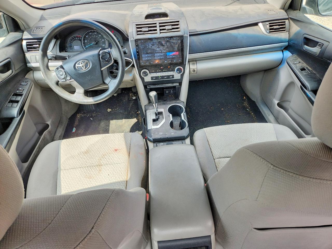 2012 Toyota Camry Le Серый vin: 4T1BF1FK3CU083406