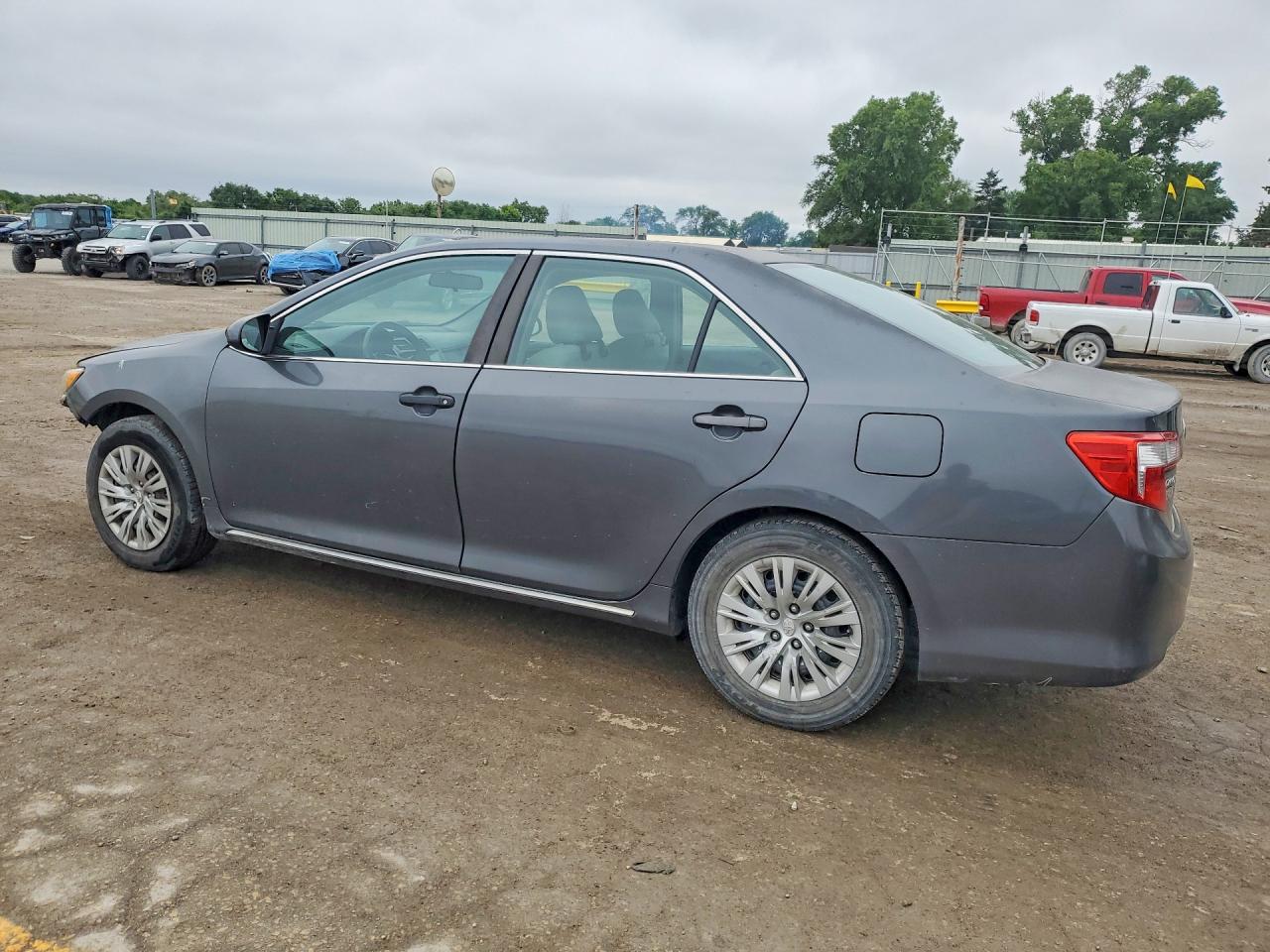 2012 Toyota Camry Le Серый vin: 4T1BF1FK3CU083406