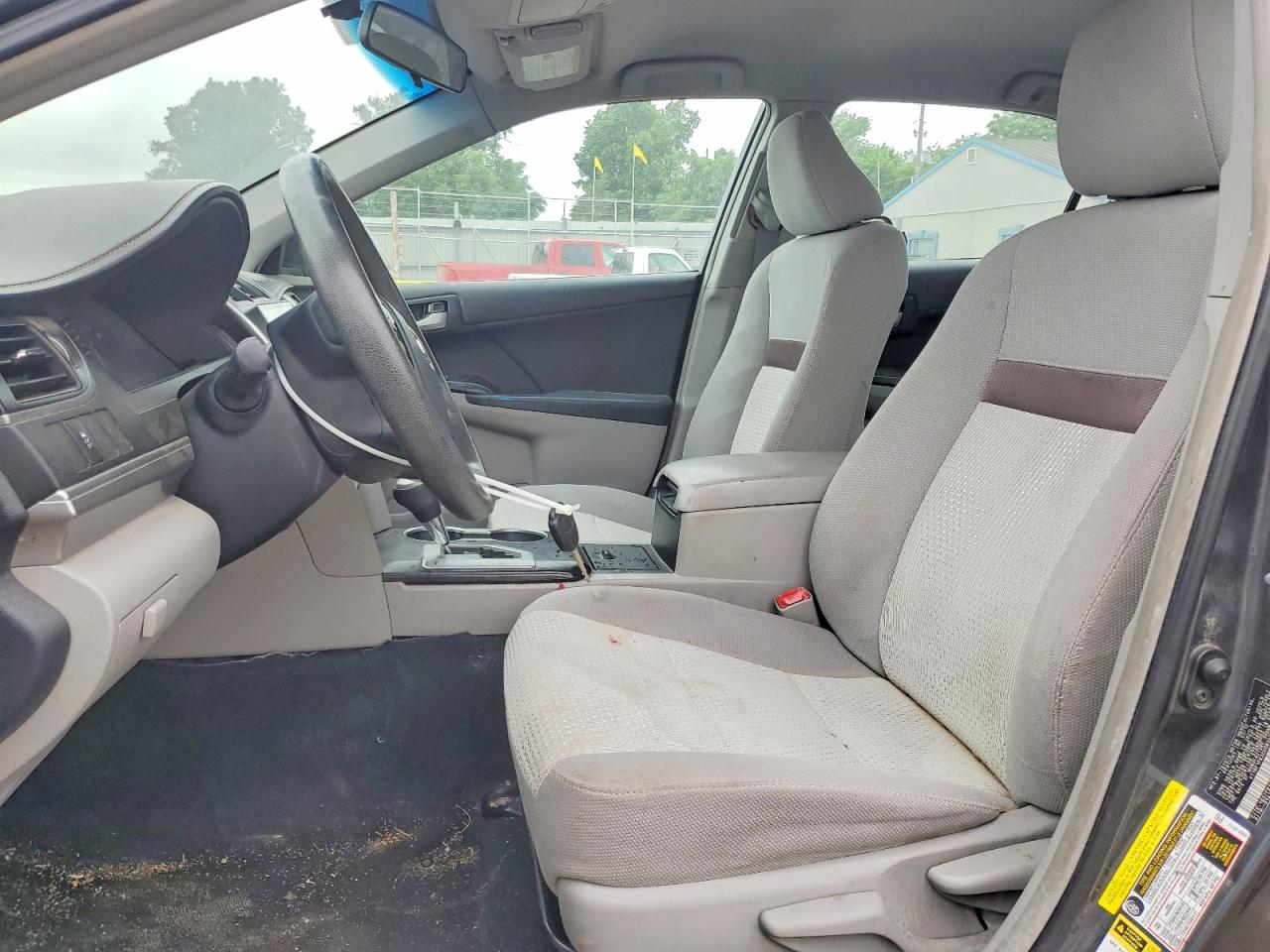 2012 Toyota Camry Le Серый vin: 4T1BF1FK3CU083406