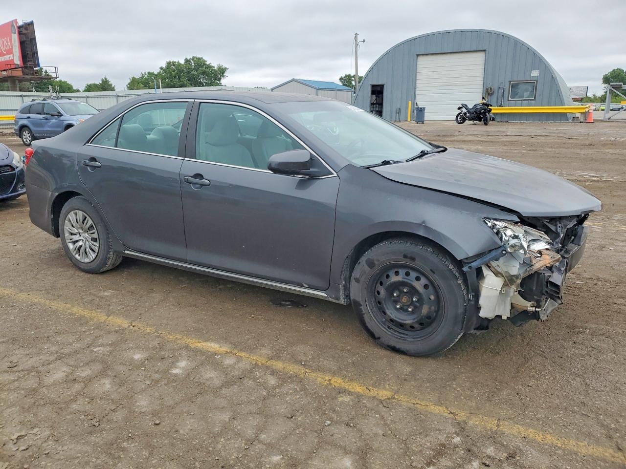 2012 Toyota Camry Le Серый vin: 4T1BF1FK3CU083406