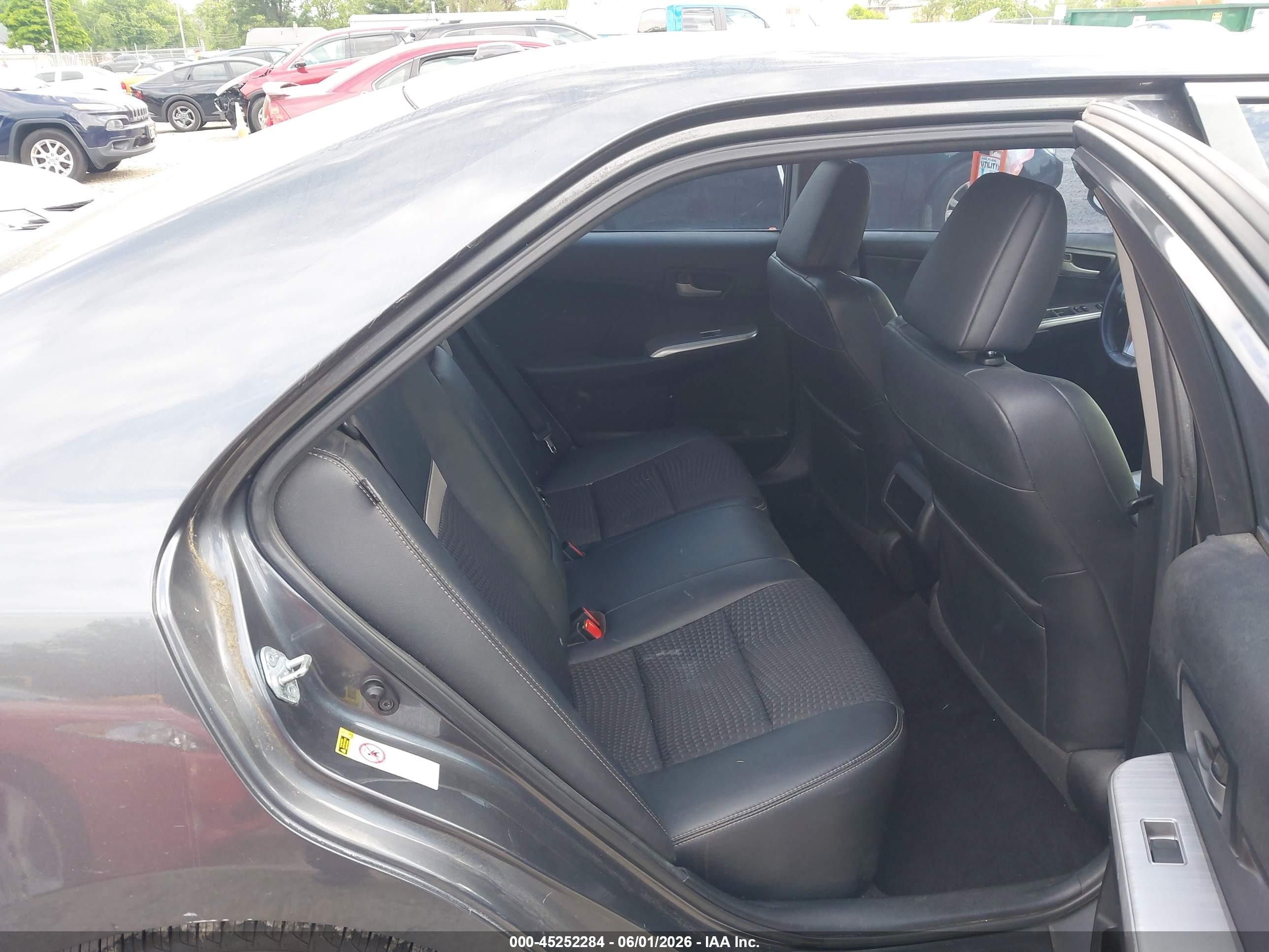 2012 Toyota Camry Se Серый vin: 4T1BF1FK3CU085446