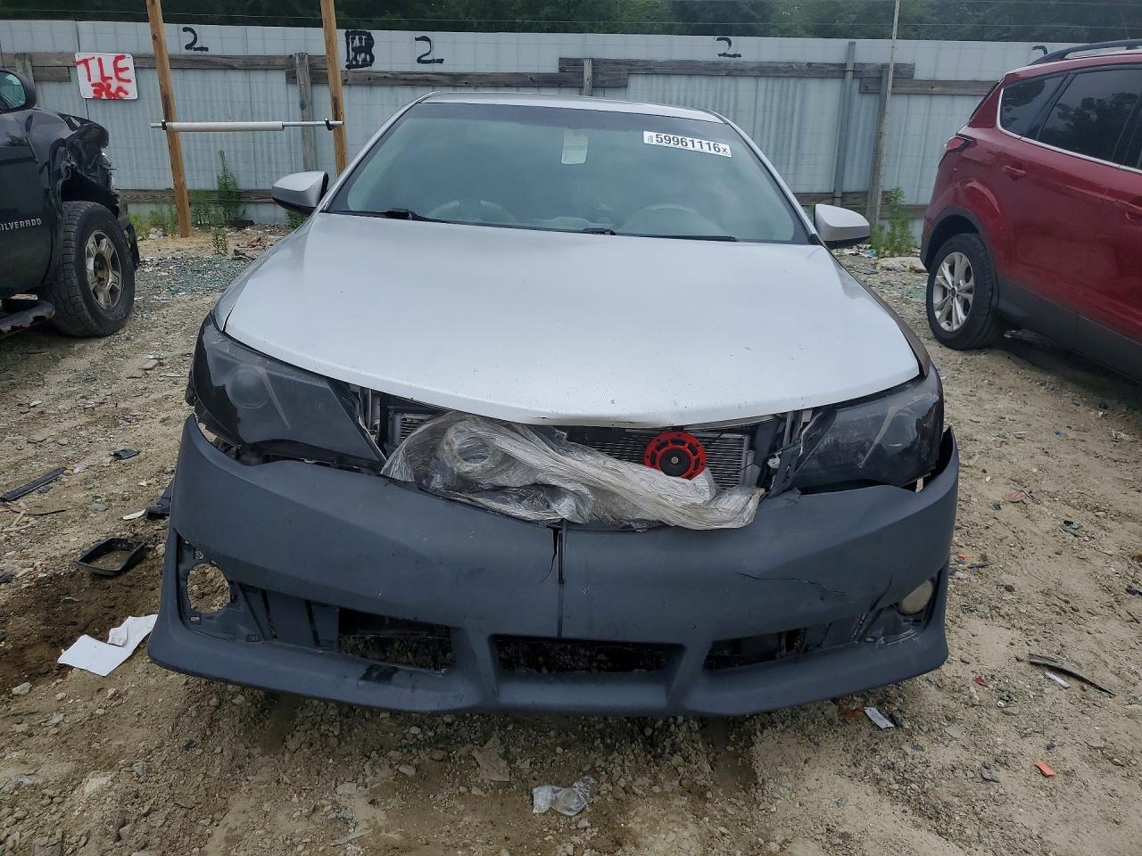 2012 Toyota Camry Se Silver vin: 4T1BF1FK3CU086337