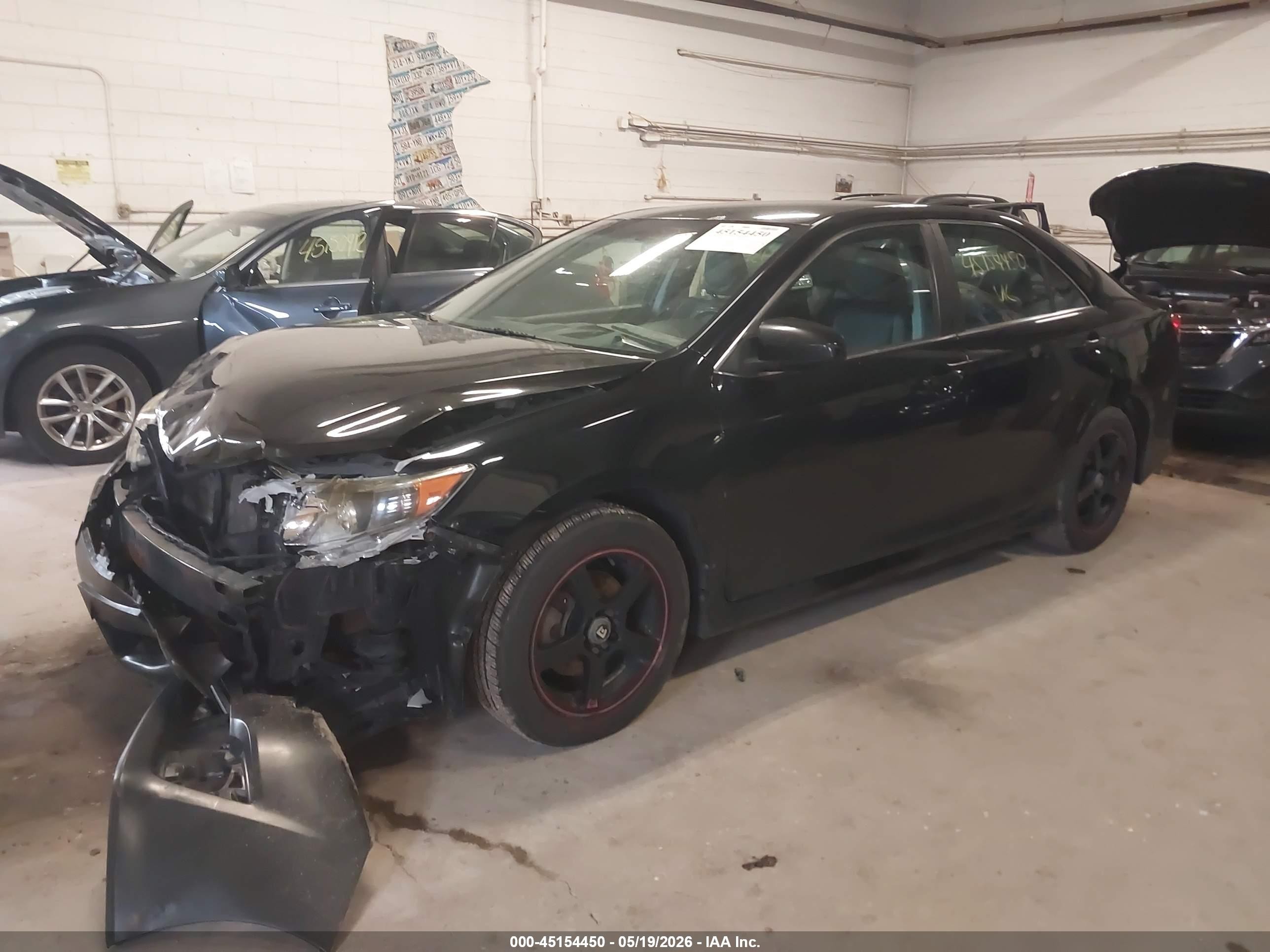 2012 Toyota Camry Se Dark Blue vin: 4T1BF1FK3CU087133