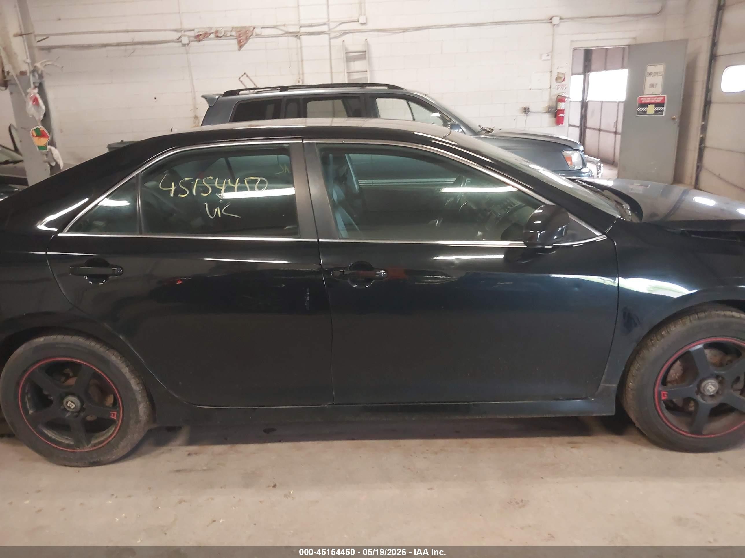 2012 Toyota Camry Se Dark Blue vin: 4T1BF1FK3CU087133