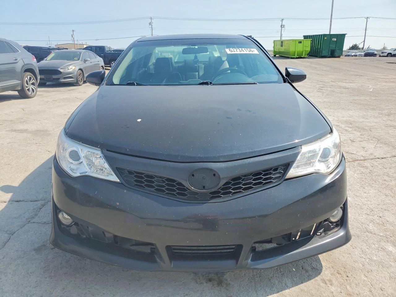 2012 Toyota Camry Se Black vin: 4T1BF1FK3CU092364